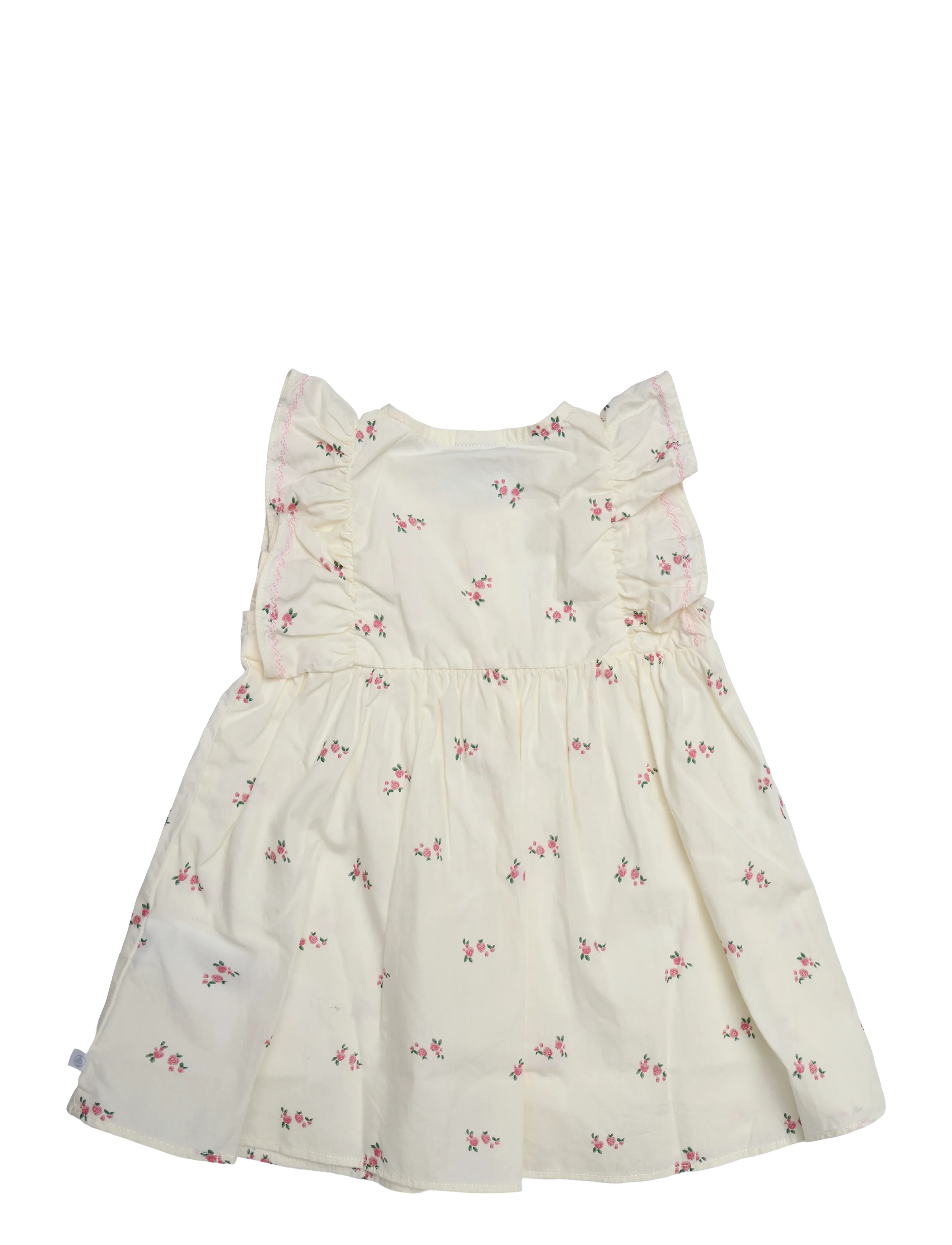 Petit Bateau - ROBES SM - kurzärmelige babykleider - milk/multico - 1