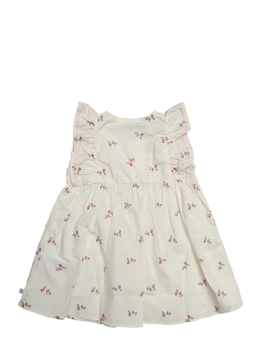 Petit Bateau - ROBES SM - kurzärmelige babykleider - milk/multico - 1