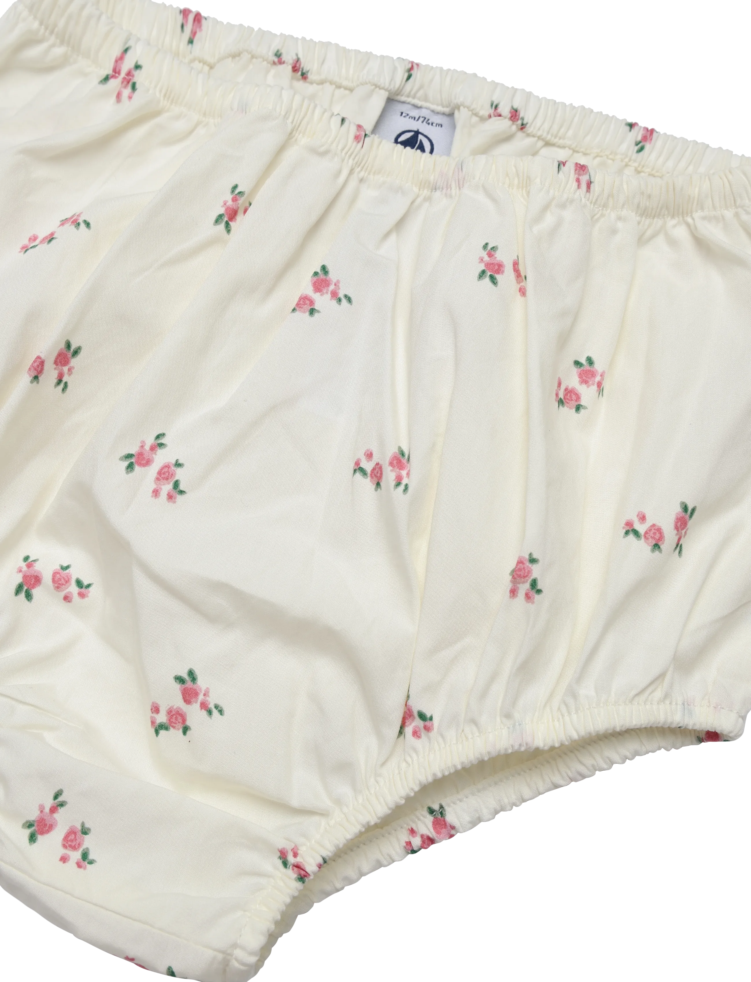 Petit Bateau - ROBES SM - kurzärmelige babykleider - milk/multico - 2