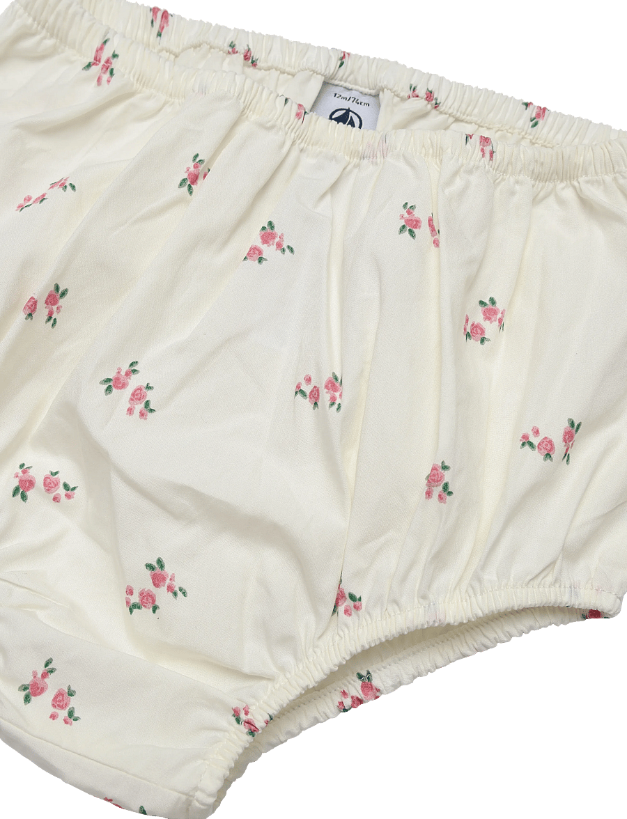 Petit Bateau - ROBES SM - kurzärmelige babykleider - milk/multico - 2
