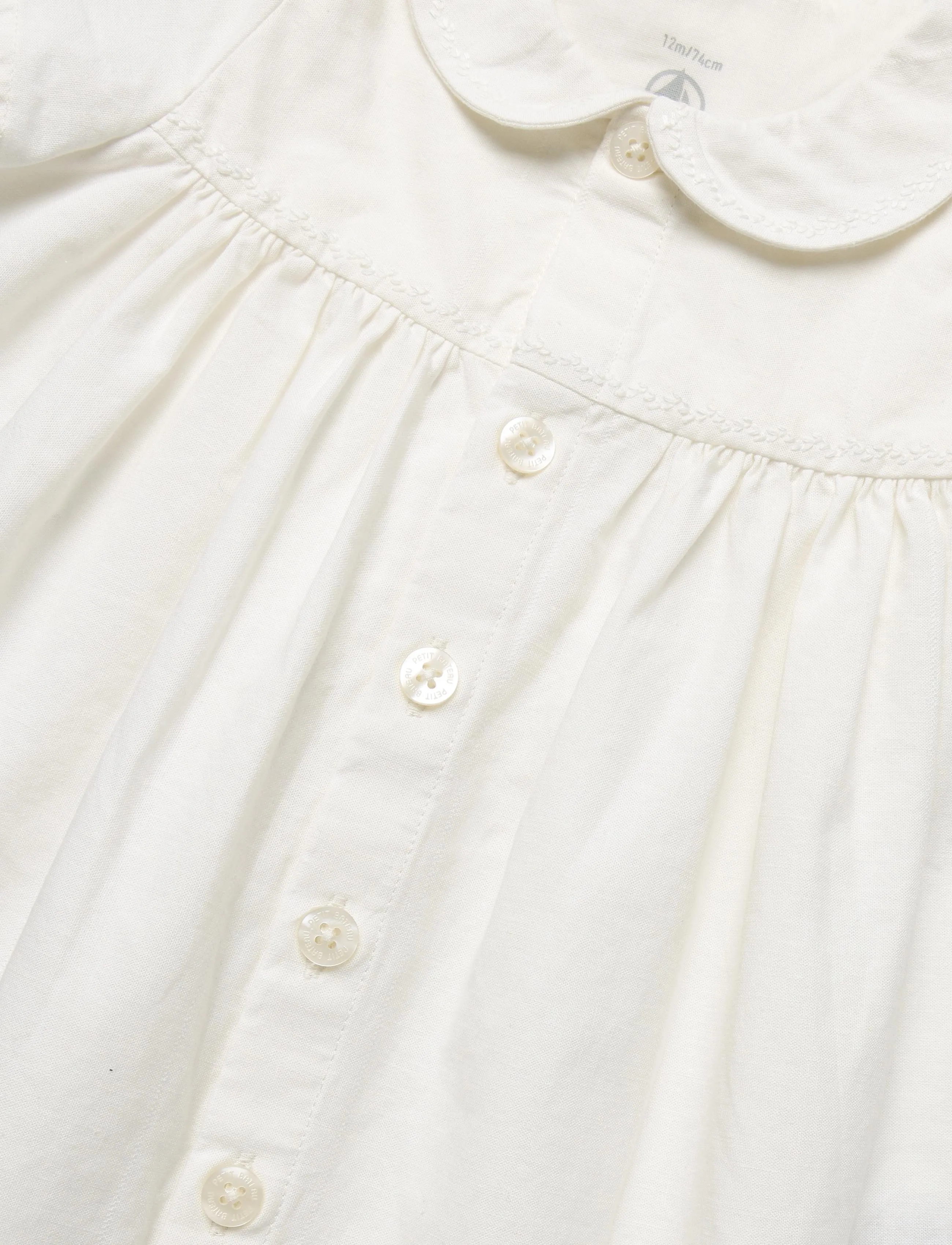 Petit Bateau - ROBES MC - marshmallow - 3