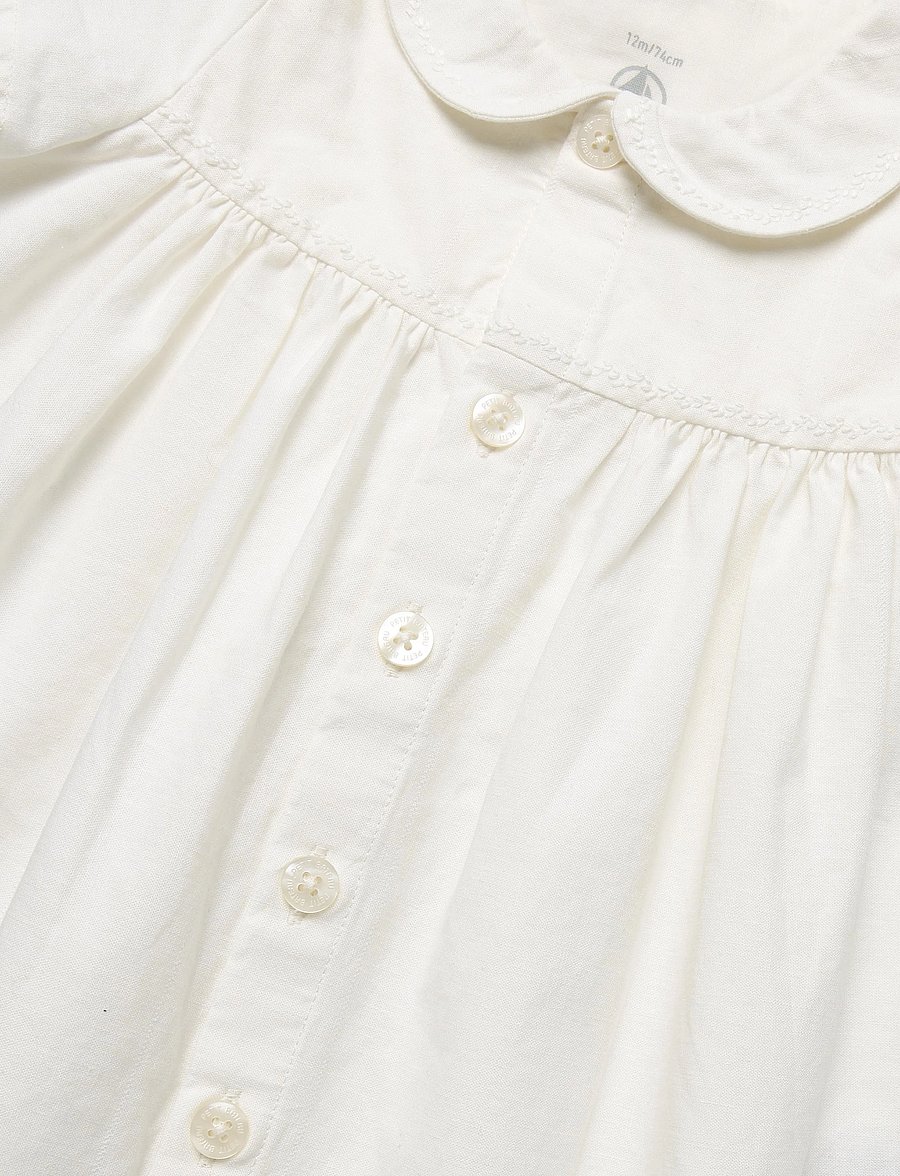 Petit Bateau - ROBES MC - sets mit kurzärmeligem t-shirt - marshmallow - 3