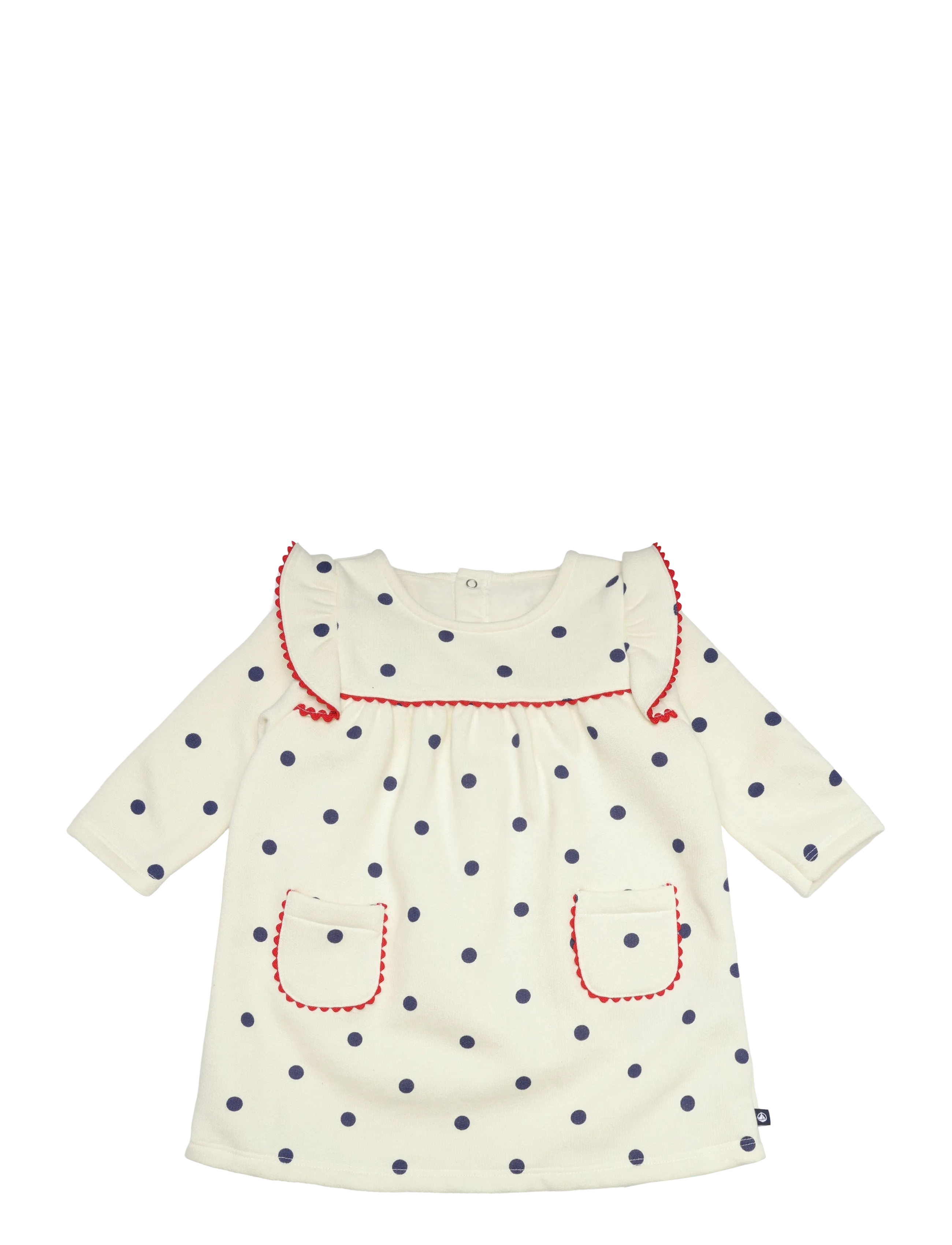 Petit Bateau ROBES ML - Kleidung - MILK/SOIR / cream