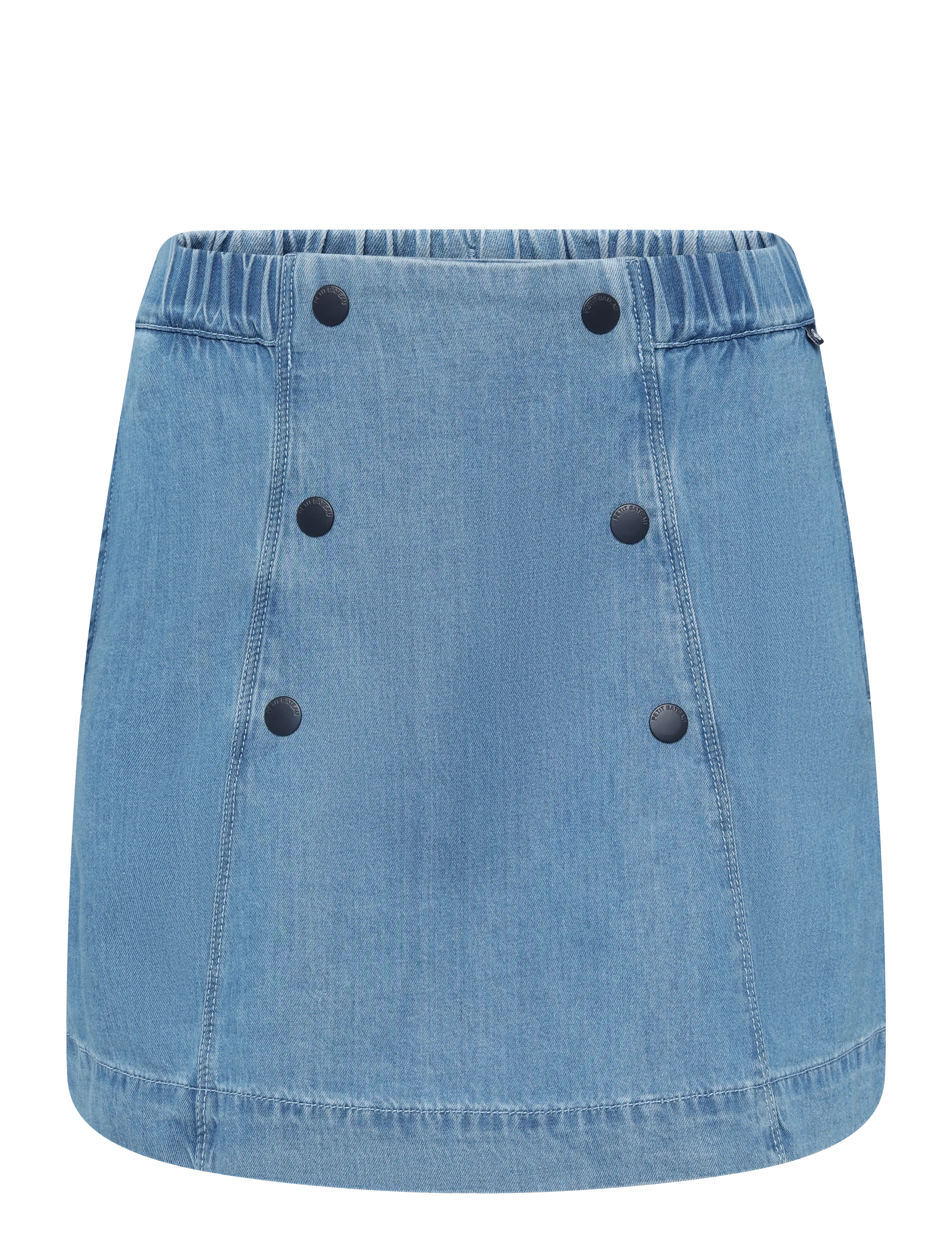 Petit Bateau Jupes, 116, Röcke, Blau - Denim Kinder