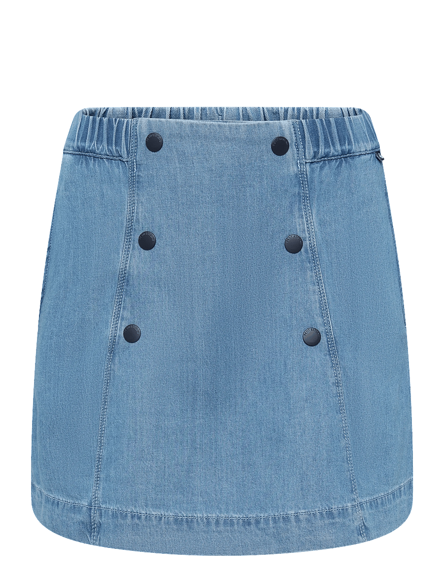 Petit Bateau - JUPES - denim skirts - denim clair - 0