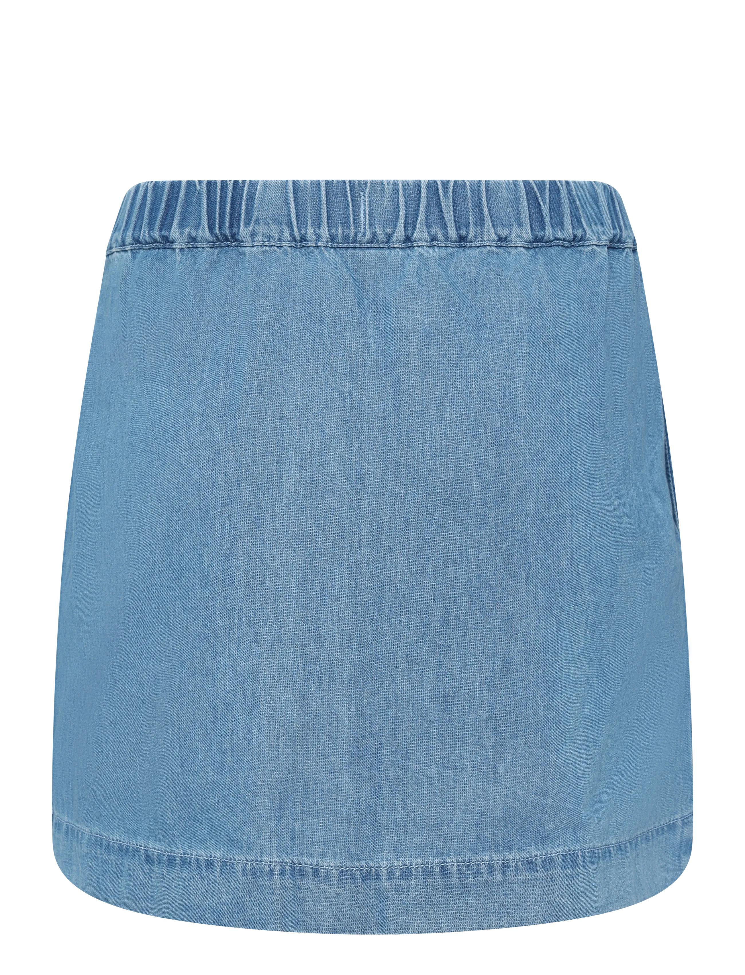 Petit Bateau - JUPES - denim clair - 1