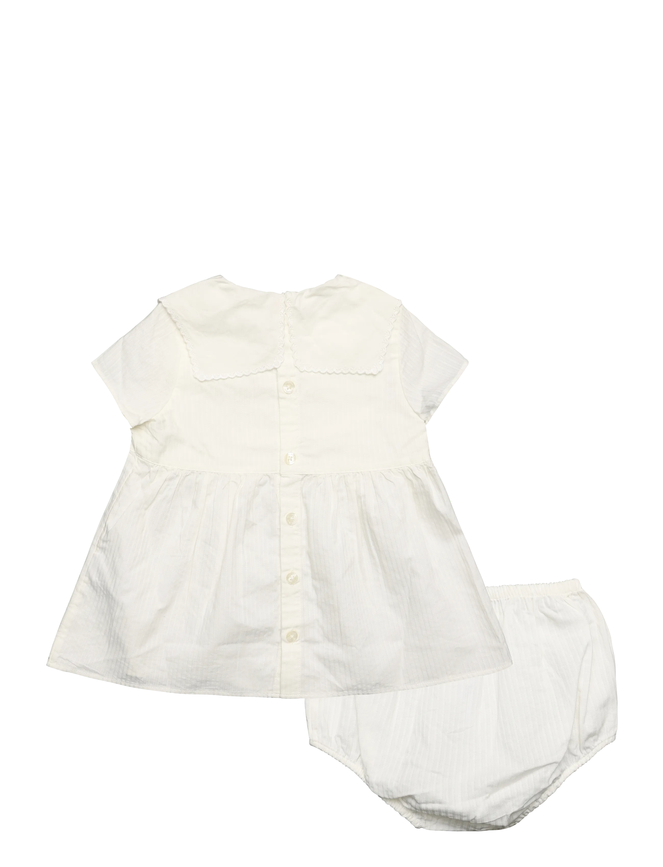 Petit Bateau - ROBES MC - marshmallow - 1