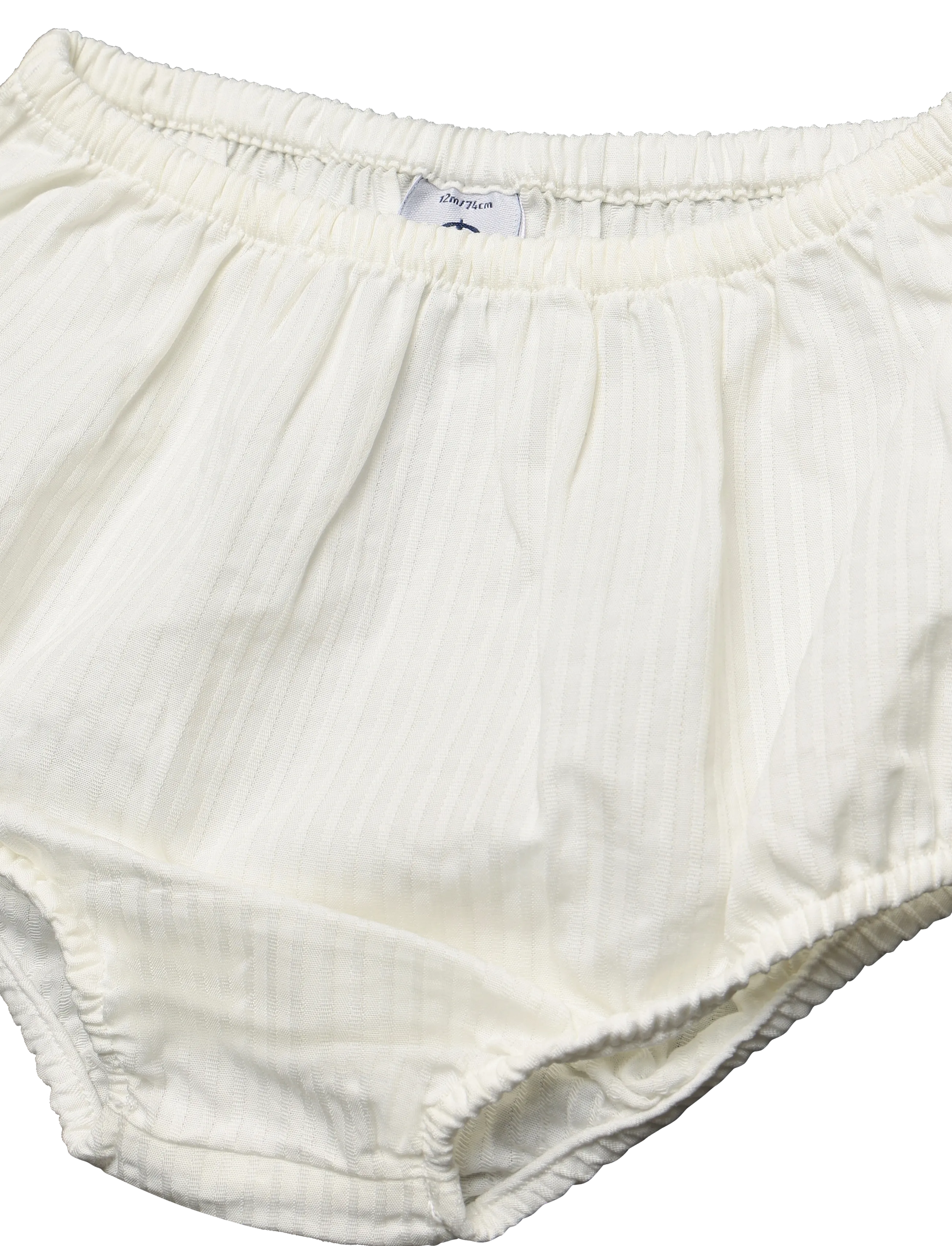 Petit Bateau - ROBES MC - marshmallow - 2