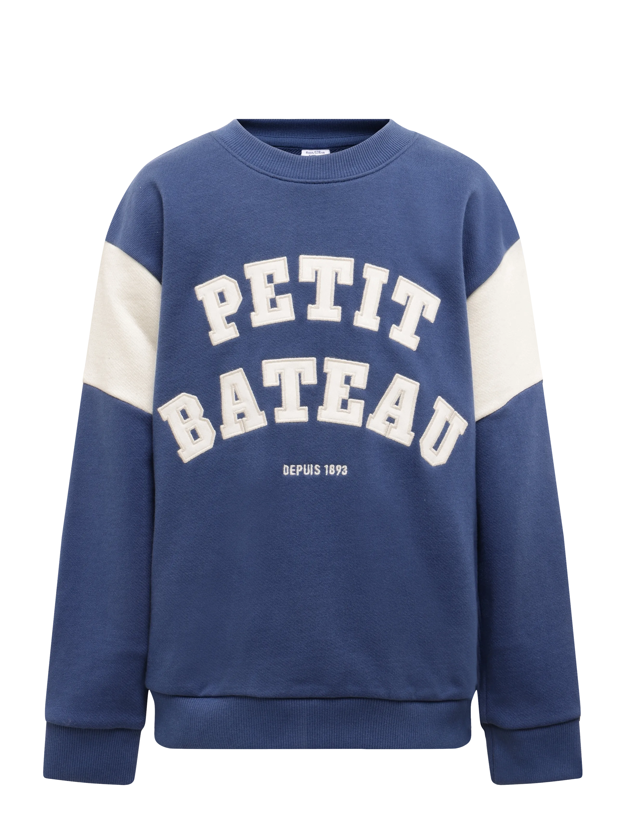 Petit Bateau SWEAT SHIRTS - Back to school - CREPUSCULE/MILK / blue