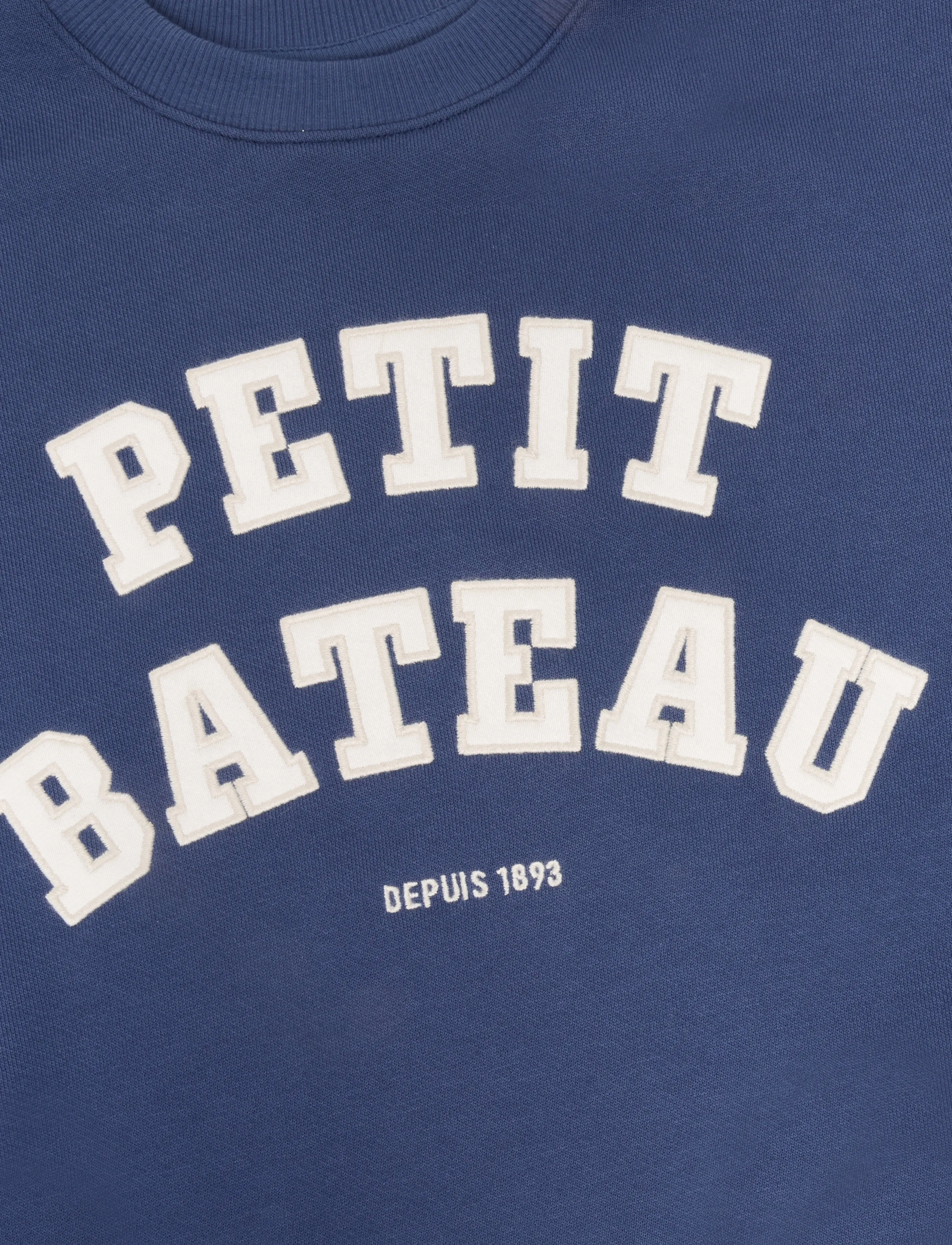 Petit Bateau - SWEAT SHIRTS - sweatshirts - crepuscule/milk - 2