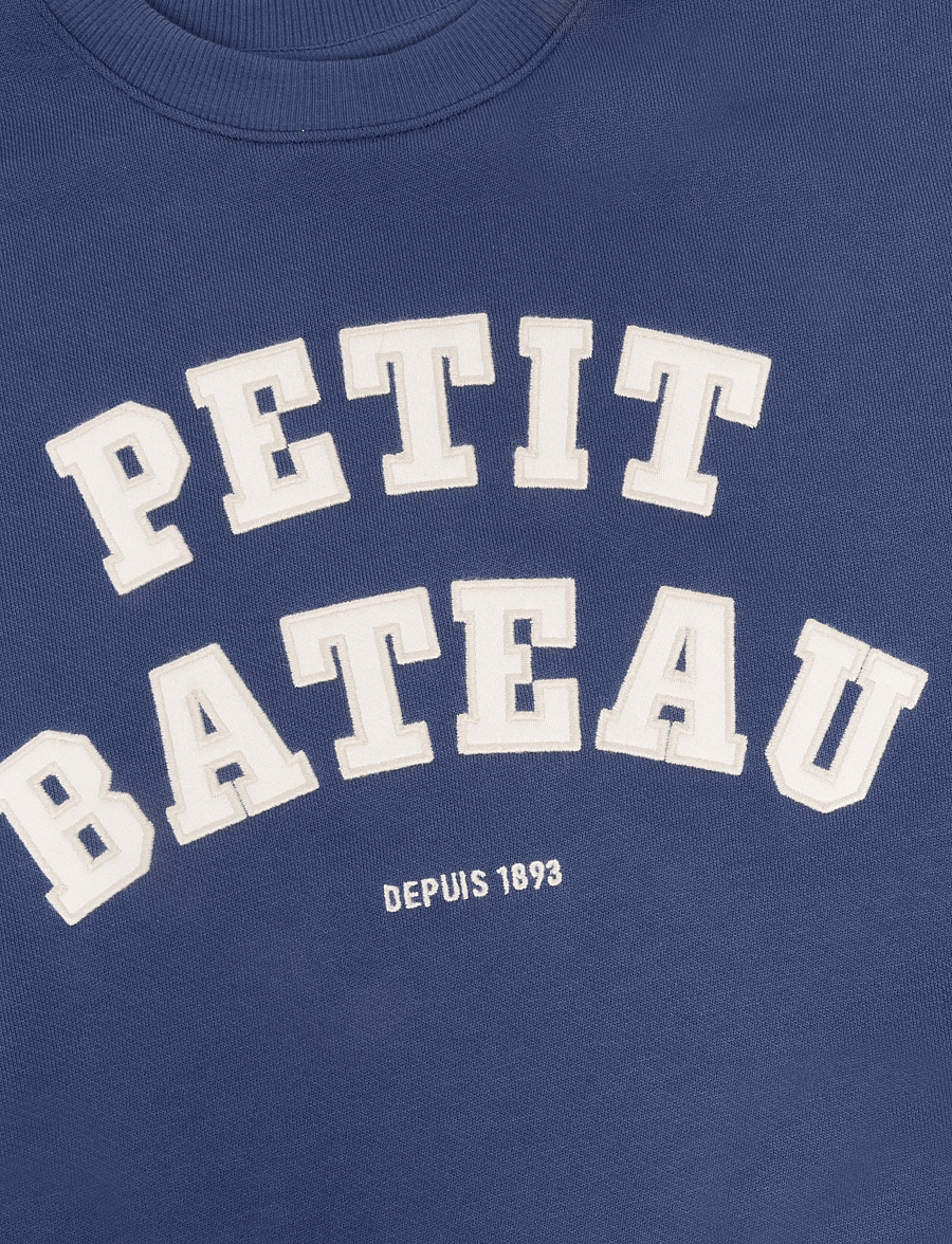 Petit Bateau - SWEAT SHIRTS - sweatshirts - crepuscule/milk - 2
