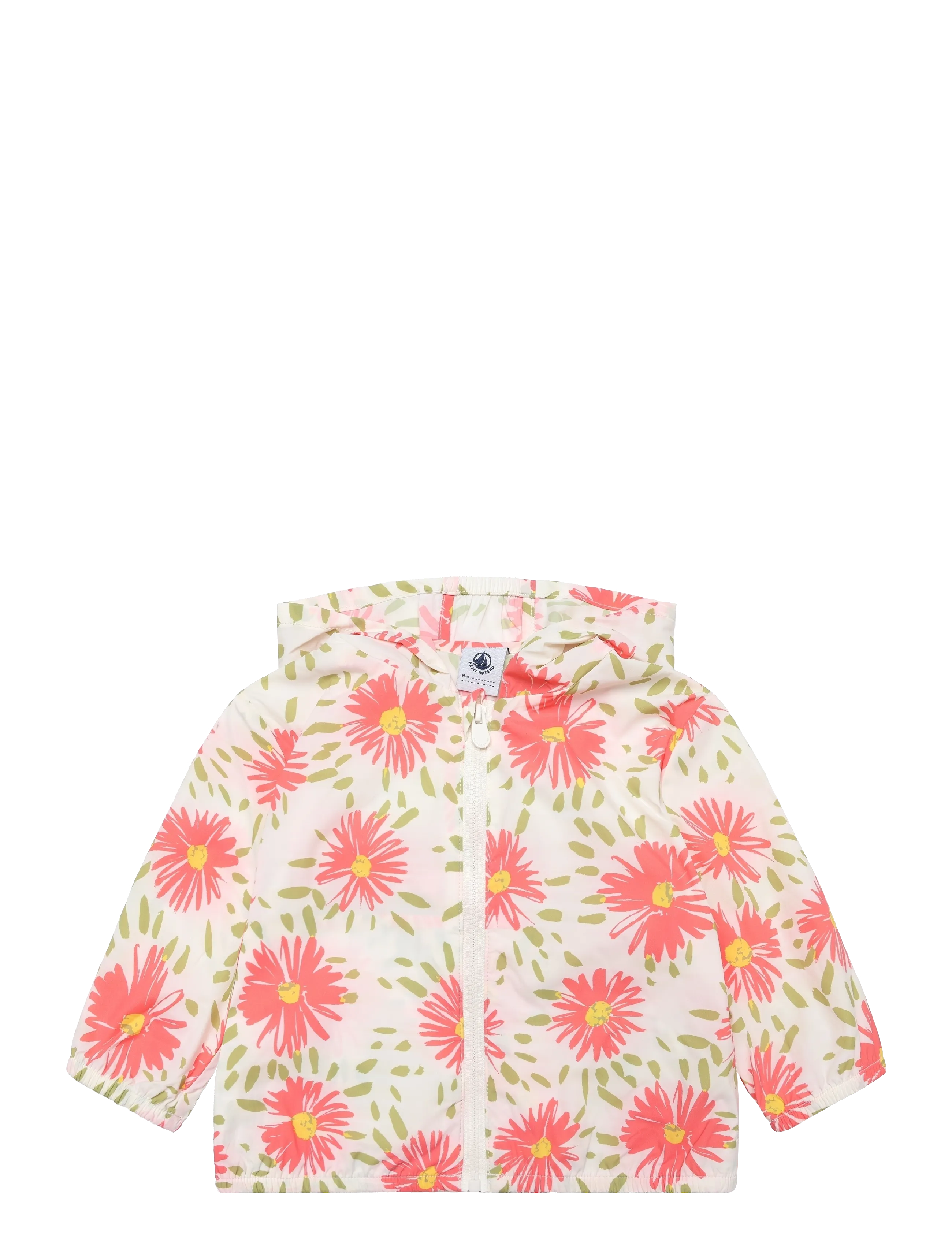 Petit Bateau CIRES  COUPE VENT - Regenjacken - MARSHMALLOW/MULTICO / cream