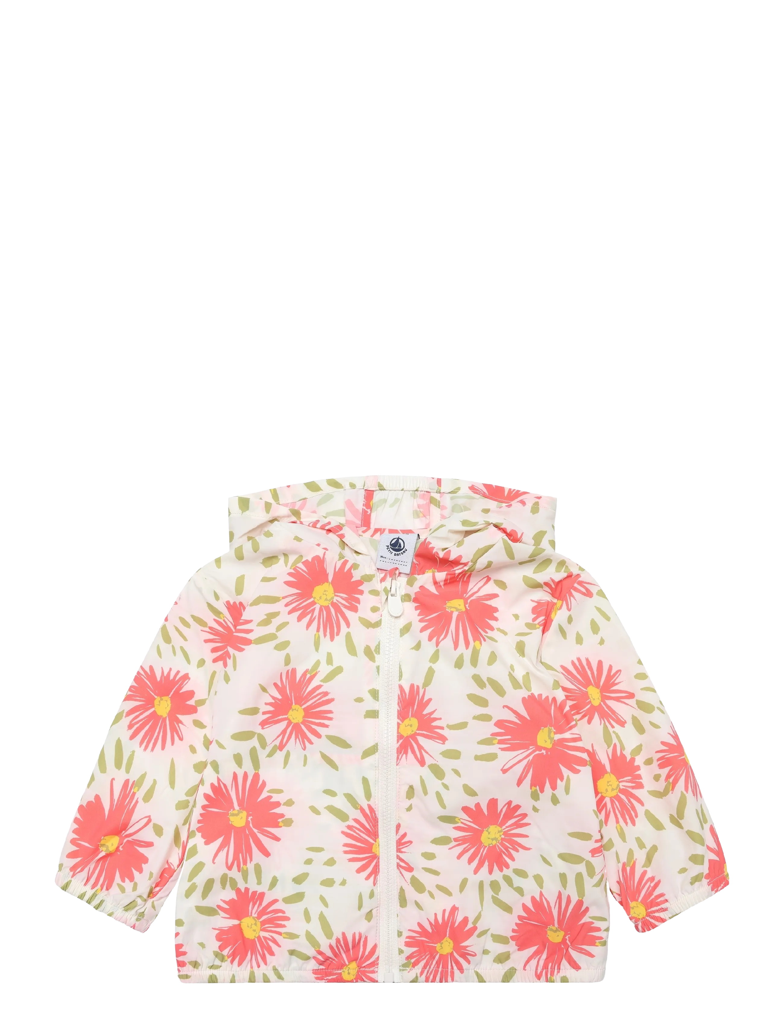 Petit Bateau CIRES  COUPE VENT - Regenjacken - MARSHMALLOW/MULTICO / cream