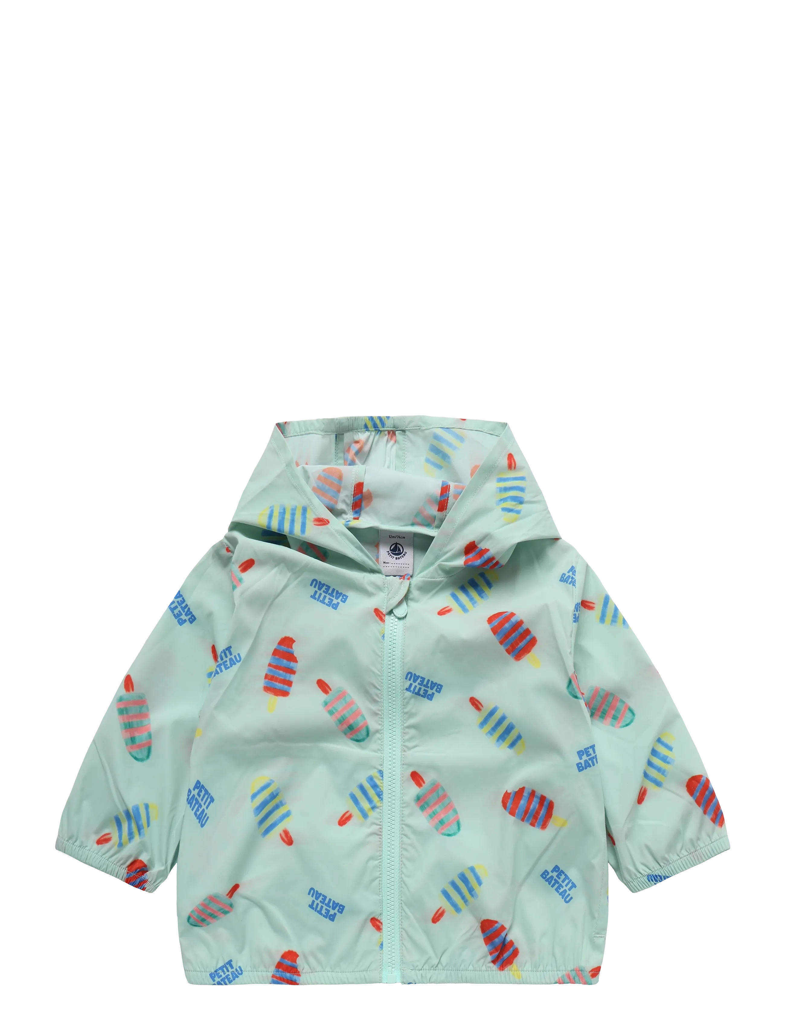 Petit Bateau CIRES  COUPE VENT - Back to school - SPRAY/MULTICO / green
