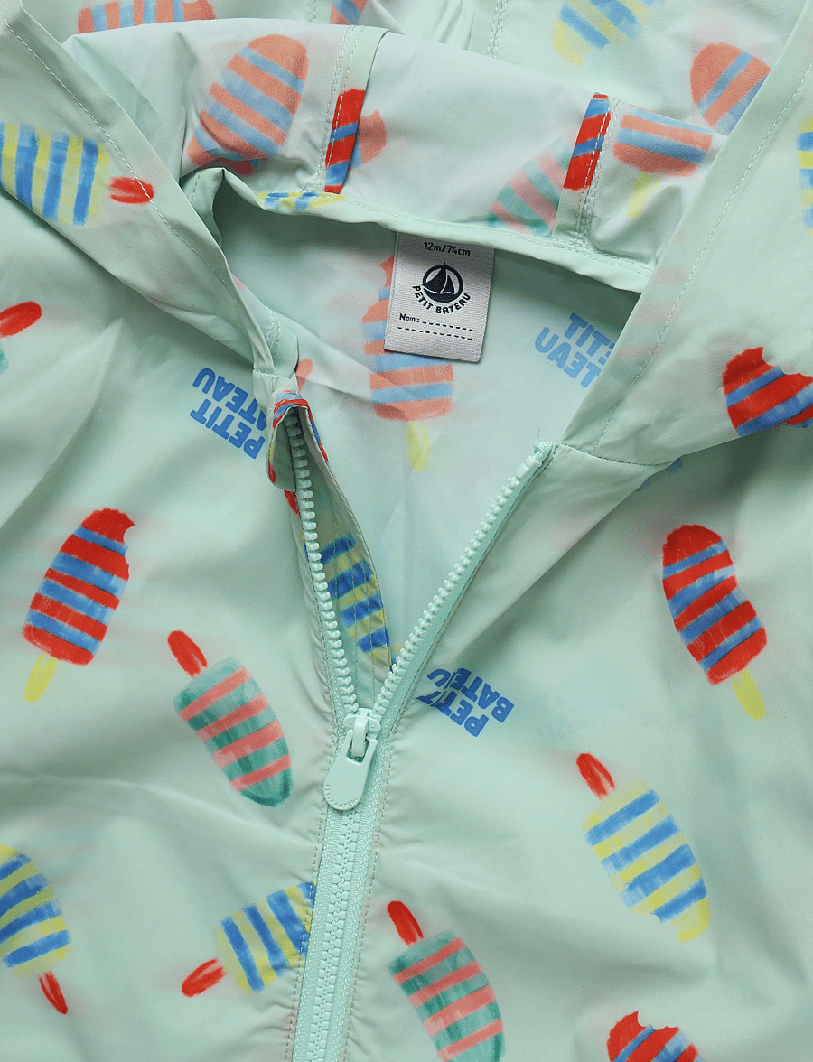 Petit Bateau - CIRES COUPE VENT - vindjakker - spray/multico - 2