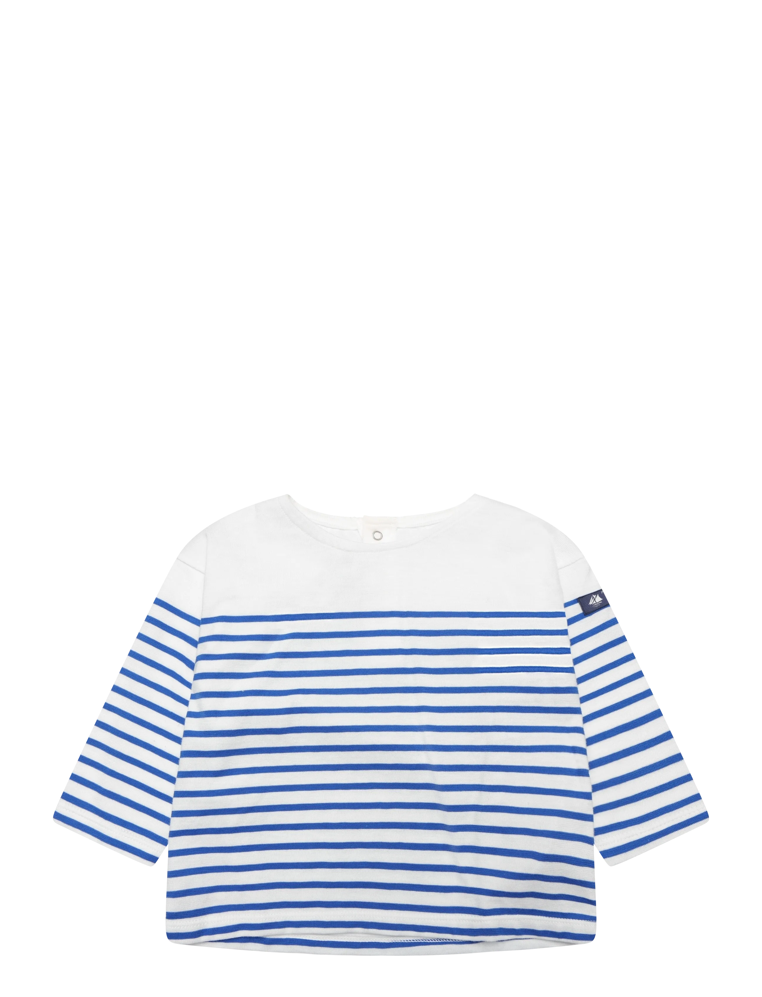 Petit Bateau Tee Shirts Ml Jour, 67, T-shirts, Blau - Long-sleeved Kinder