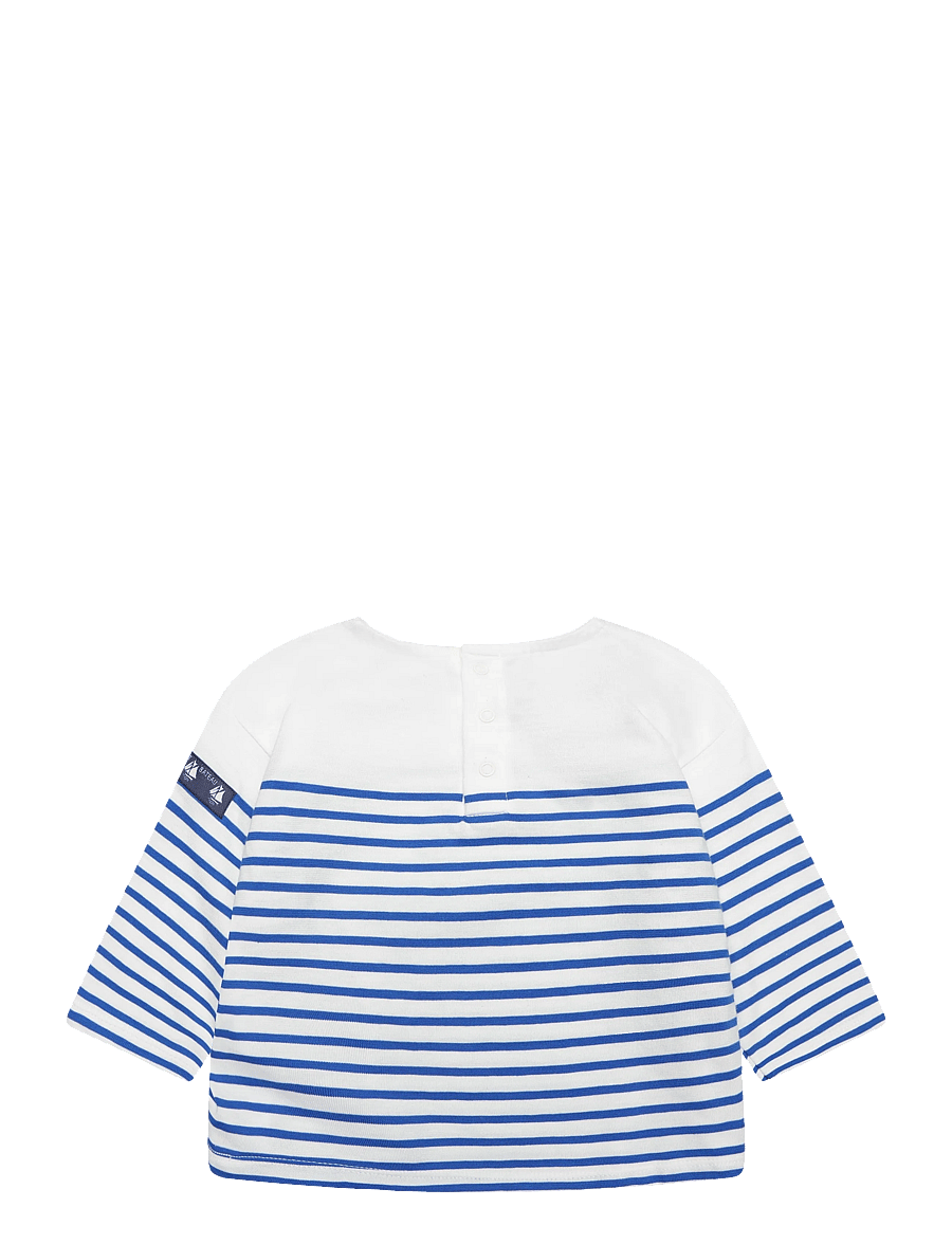 Petit Bateau - TEE SHIRTS ML JOUR - långärmade t-shirts - marshmallow/perse - 1