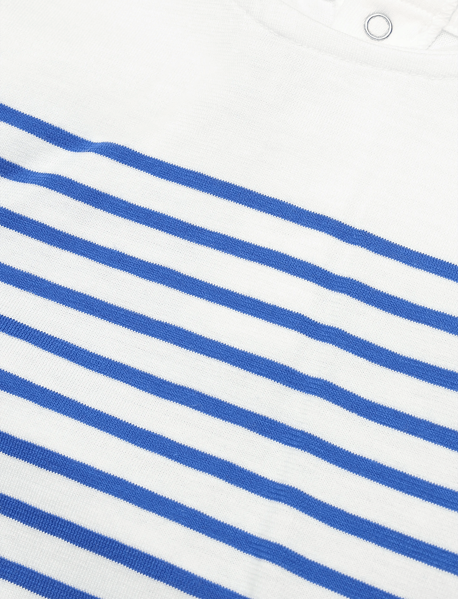 Petit Bateau - TEE SHIRTS ML JOUR - marshmallow/perse - 2