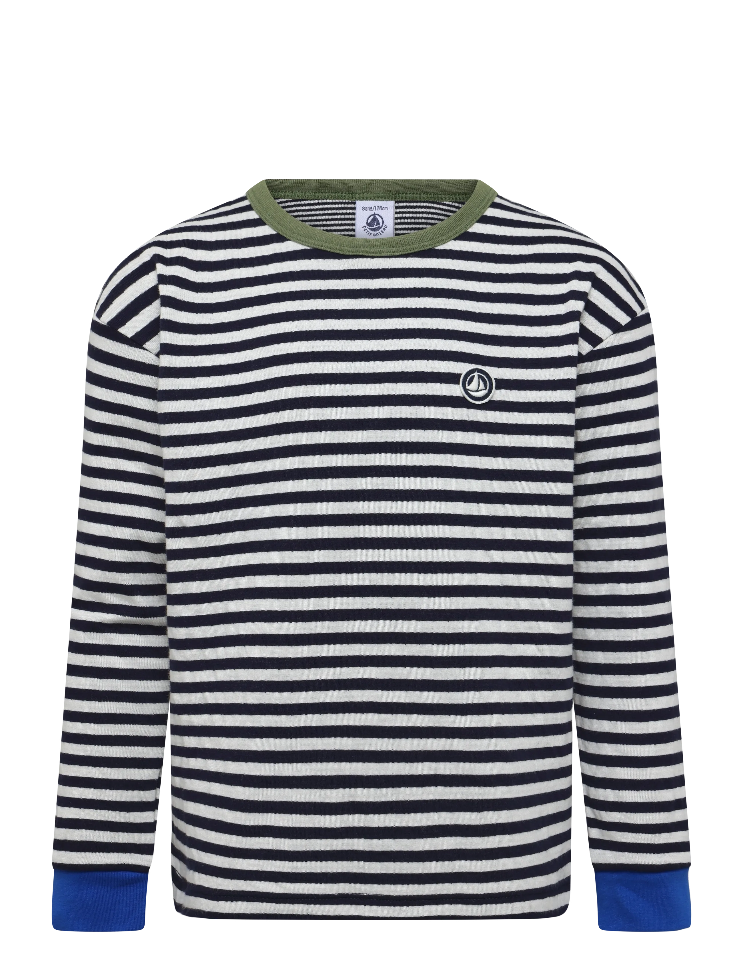 Petit Bateau TEE SHIRTS ML JOUR - Långärmade t-shirts - SOIR/MILK / navy