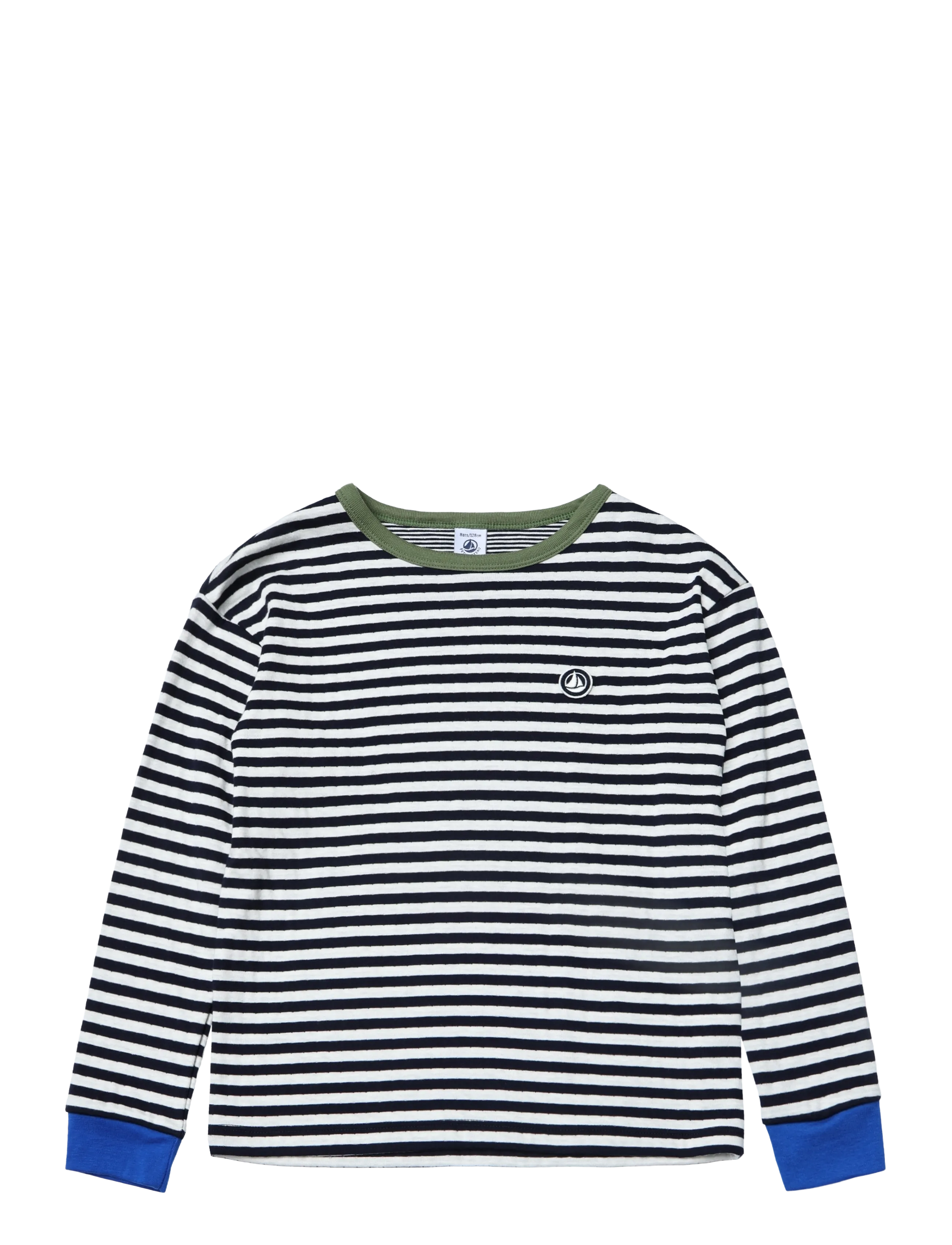 Petit Bateau TEE SHIRTS ML JOUR - Langärmelig - SOIR/MILK / navy