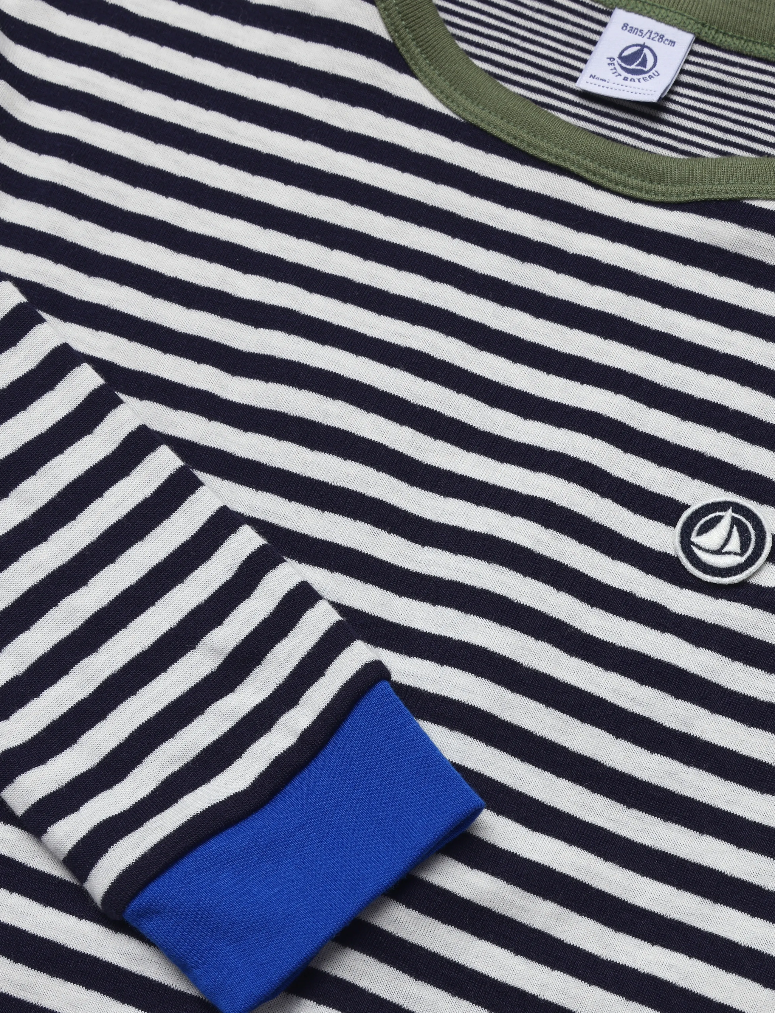 Petit Bateau - TEE SHIRTS ML JOUR - soir/milk - 2