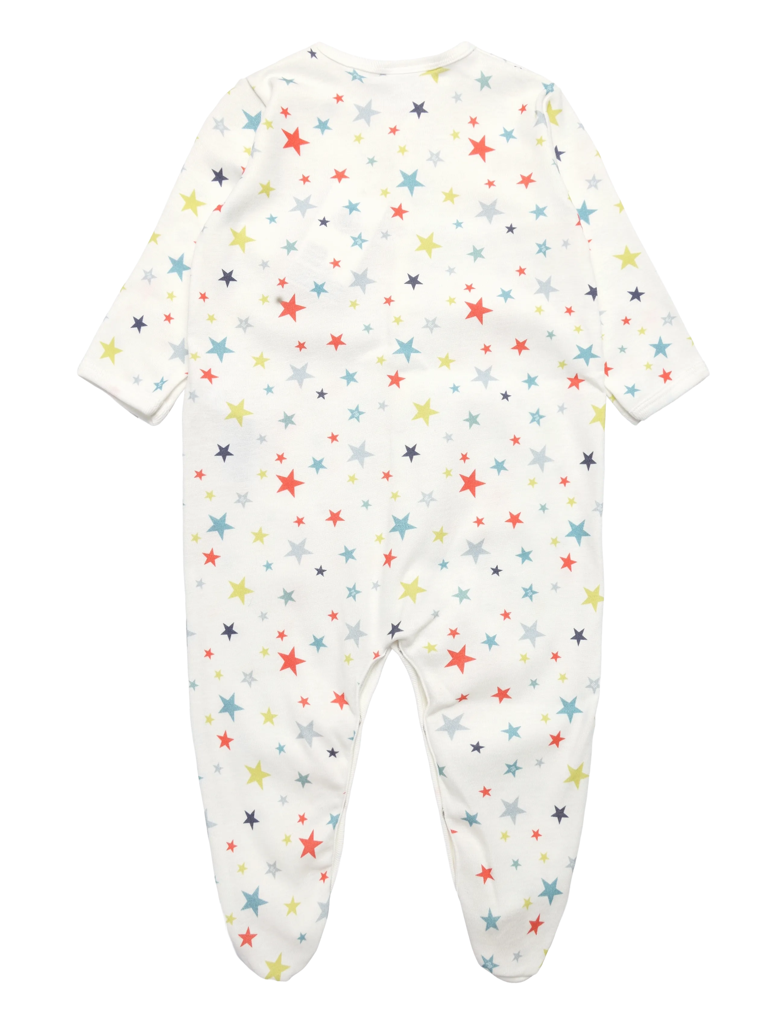 Petit Bateau - SF DORS BIEN Y - schlafoveralls - marshmallow/multico - 1