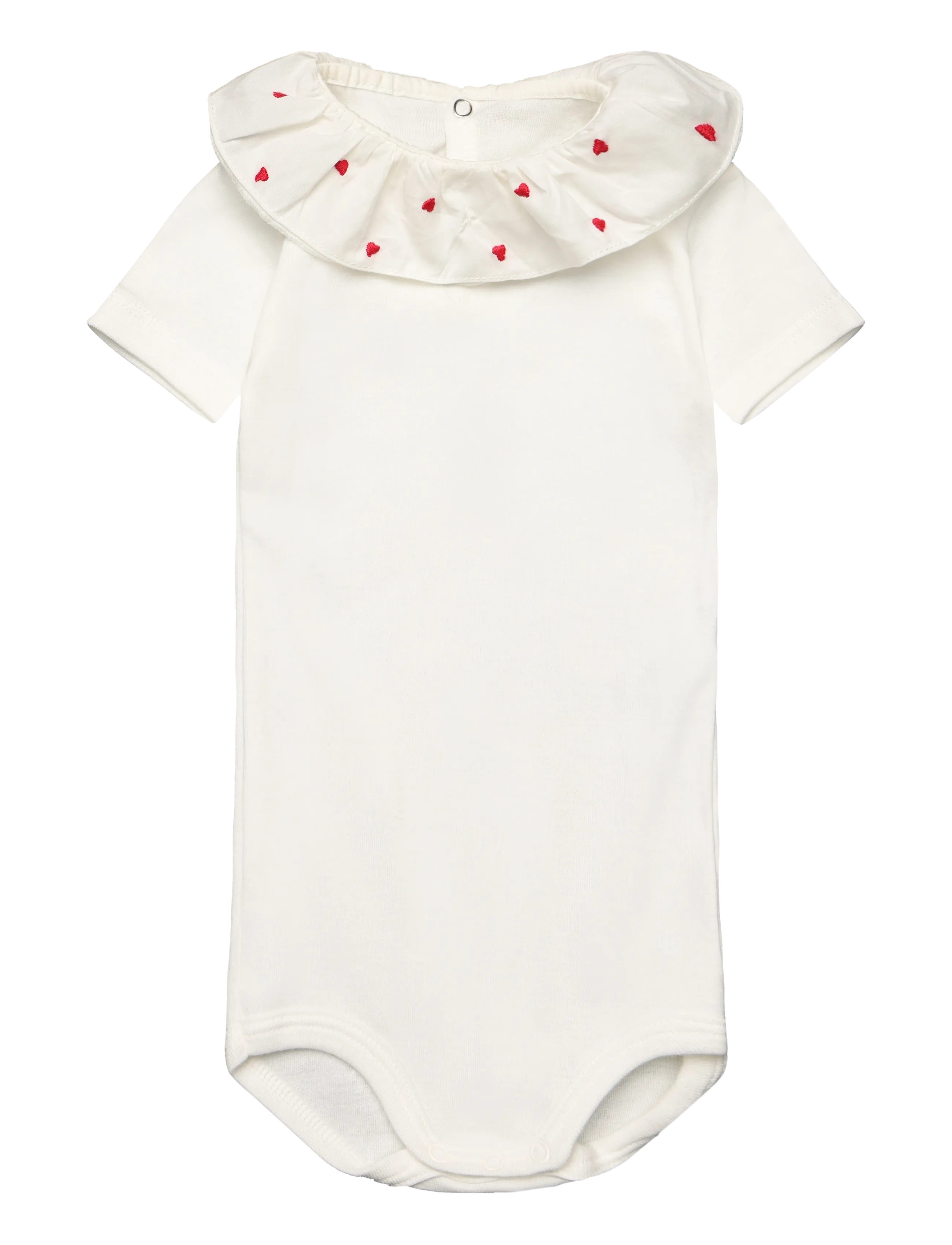 Petit Bateau SF BODIES ACOL MC - Kläder - MARSHMALLOW / cream