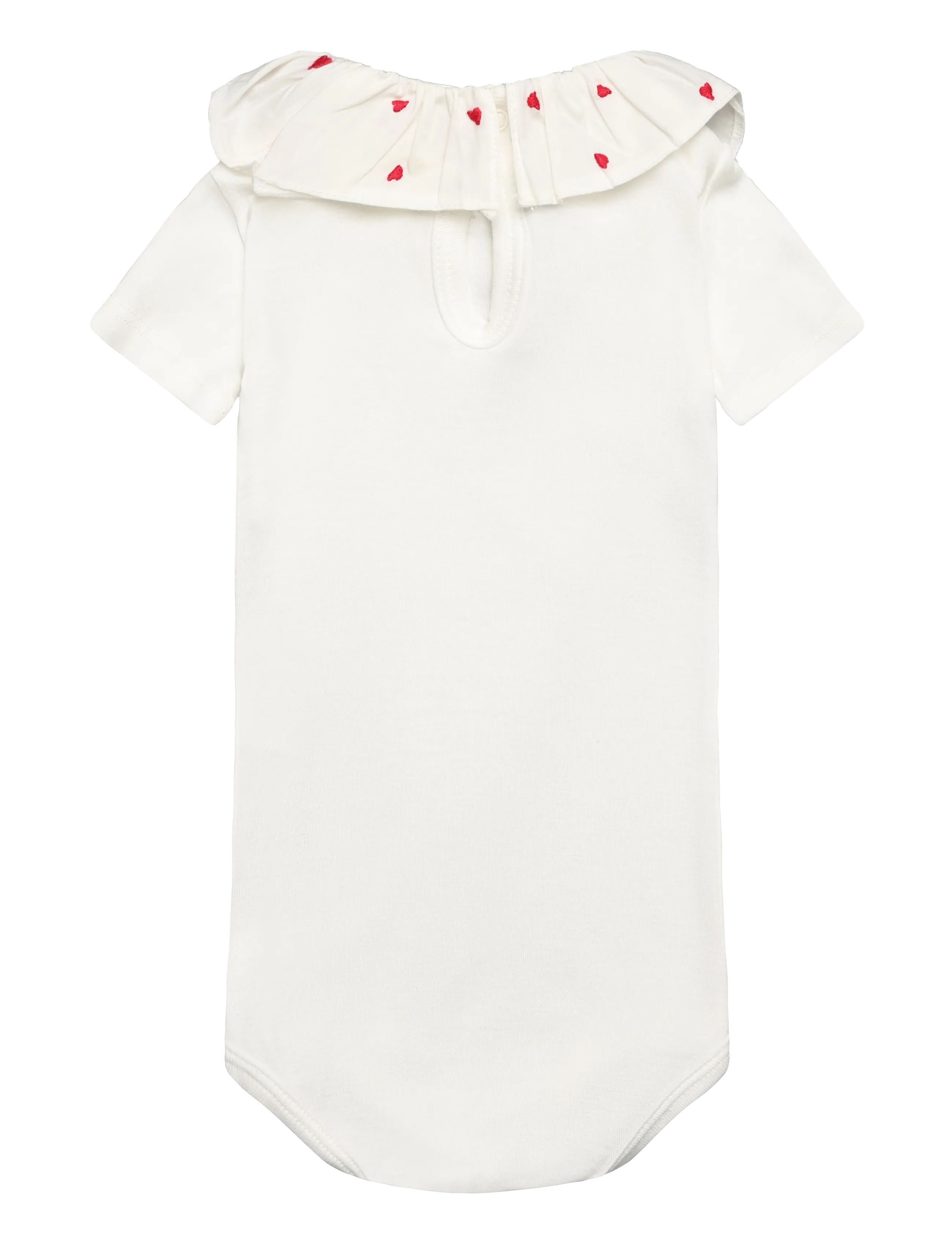 Petit Bateau - SF BODIES ACOL MC - marshmallow - 1