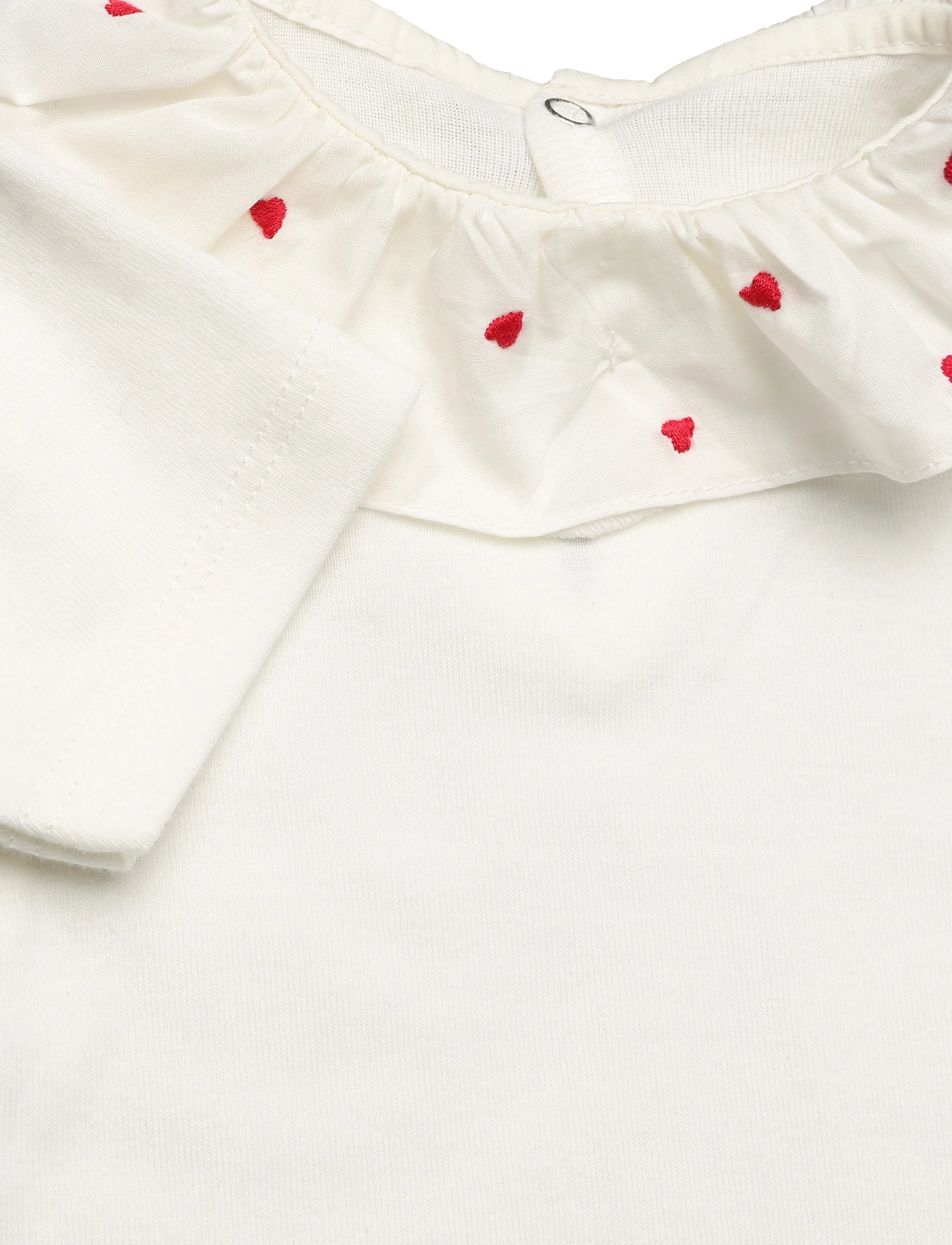 Petit Bateau - SF BODIES ACOL MC - marshmallow - 2