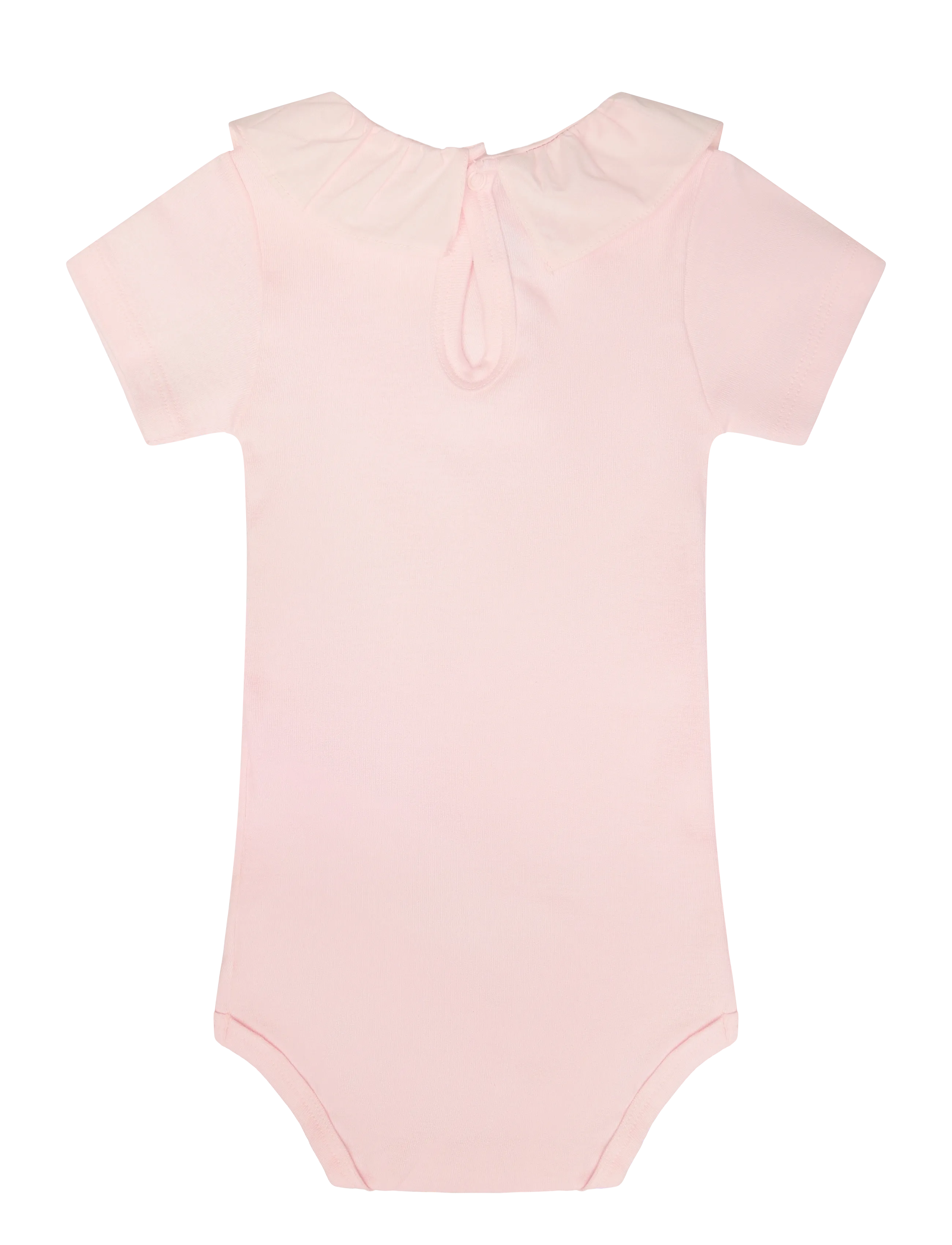 Petit Bateau - SF BODIES ACOL MC - kurzärmelige bodys - barely - 1