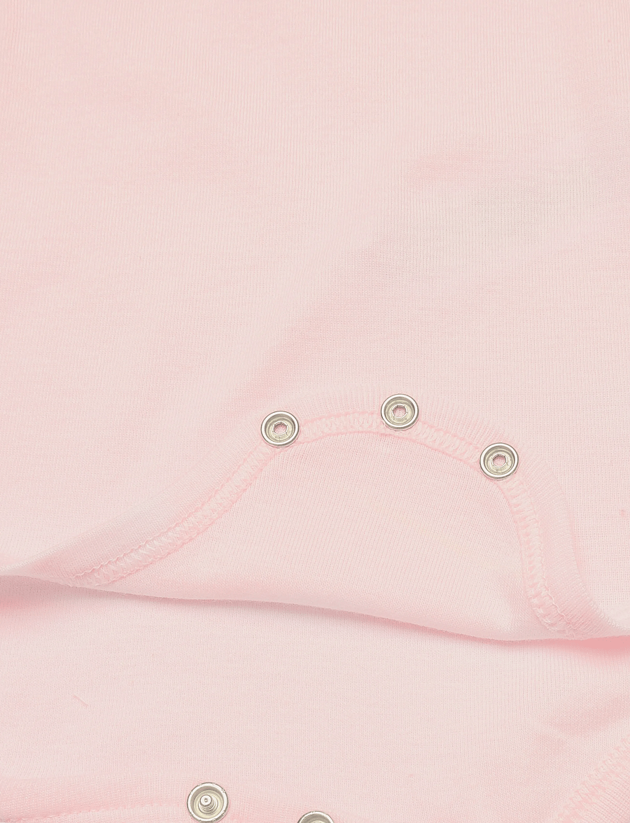 Petit Bateau - SF BODIES ACOL MC - kurzärmelige bodys - barely - 2