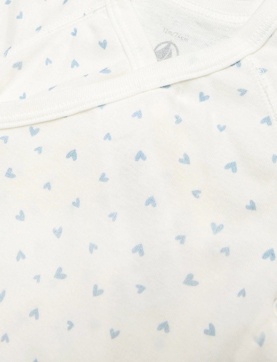Petit Bateau - SF BODIES NAISSANCE ML - långärmade bodies - variante 1 - 2