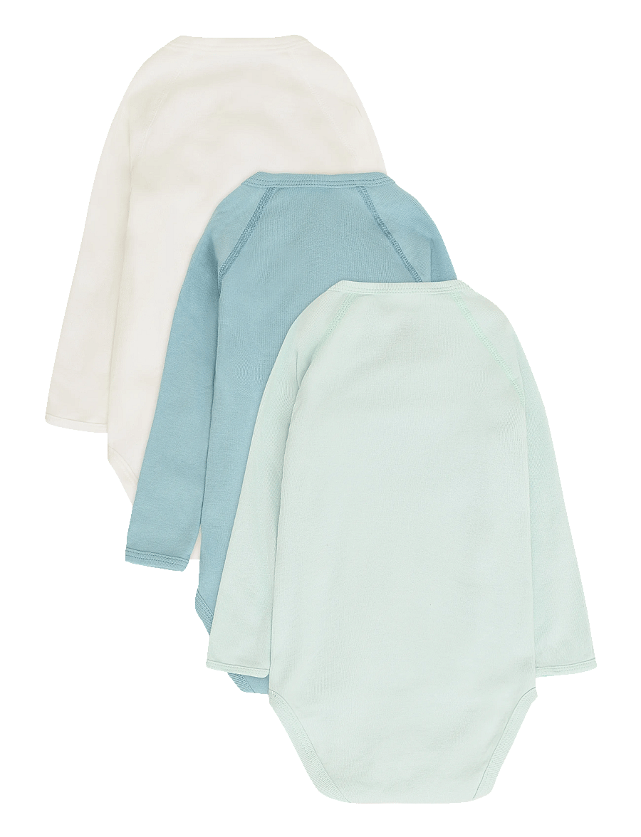 Petit Bateau - SF BODIES NAISSANCE ML - langärmelige bodys - variante 1 - 1