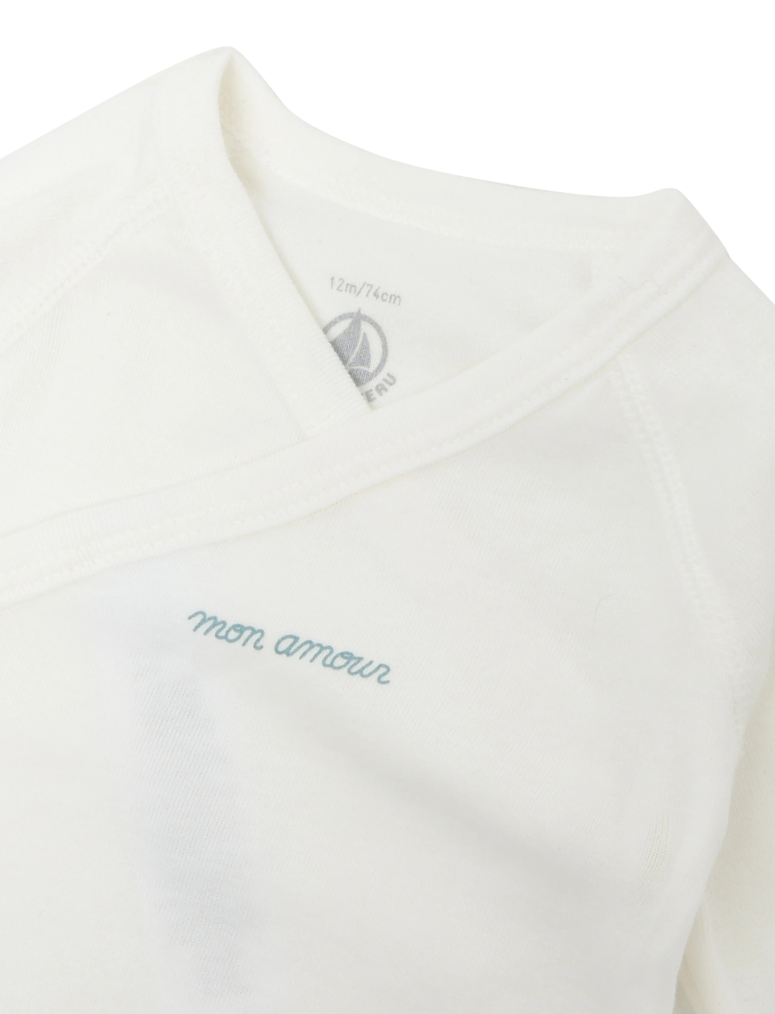 Petit Bateau - SF BODIES NAISSANCE ML - wickelbodys - variante 1 - 2