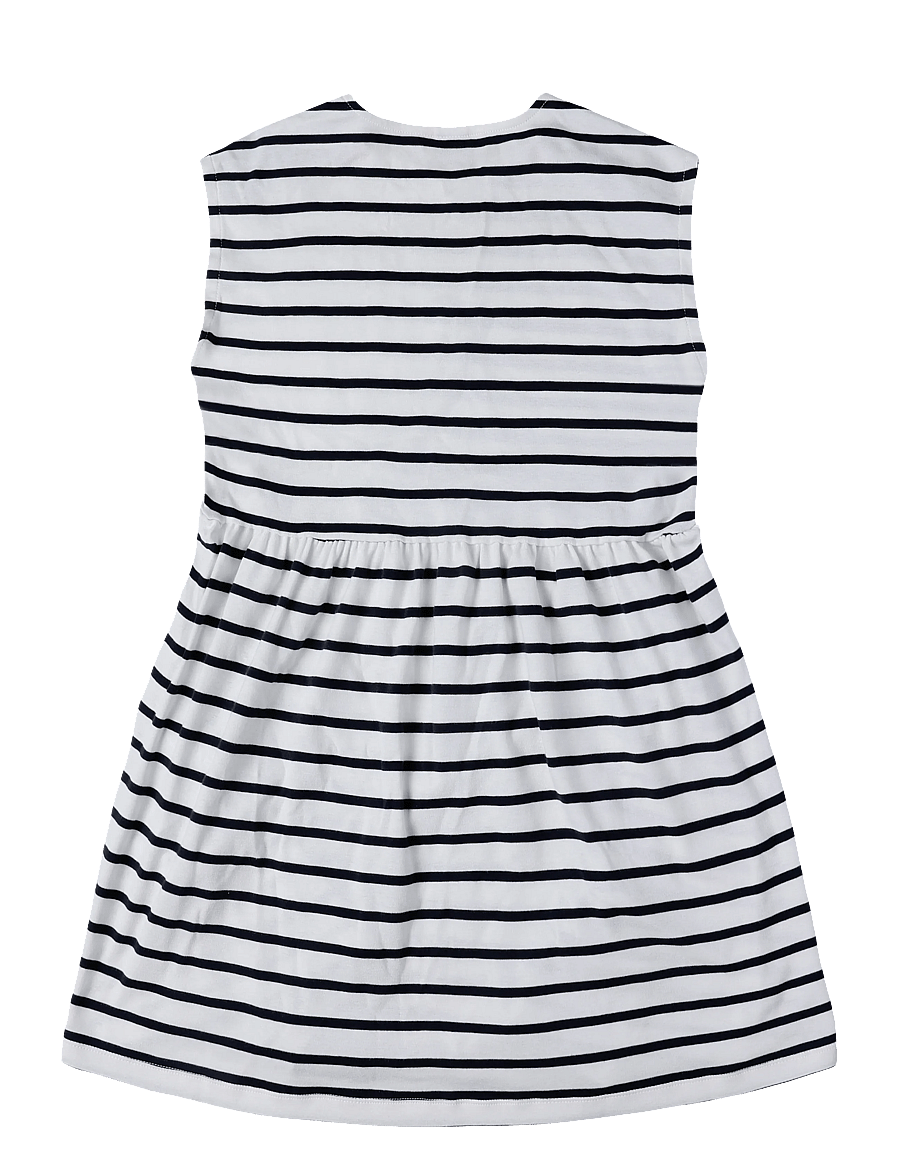 Petit Bateau - ROBES SM - lühikeste varrukatega vabaajakleidid - marshmallow/smoking - 1