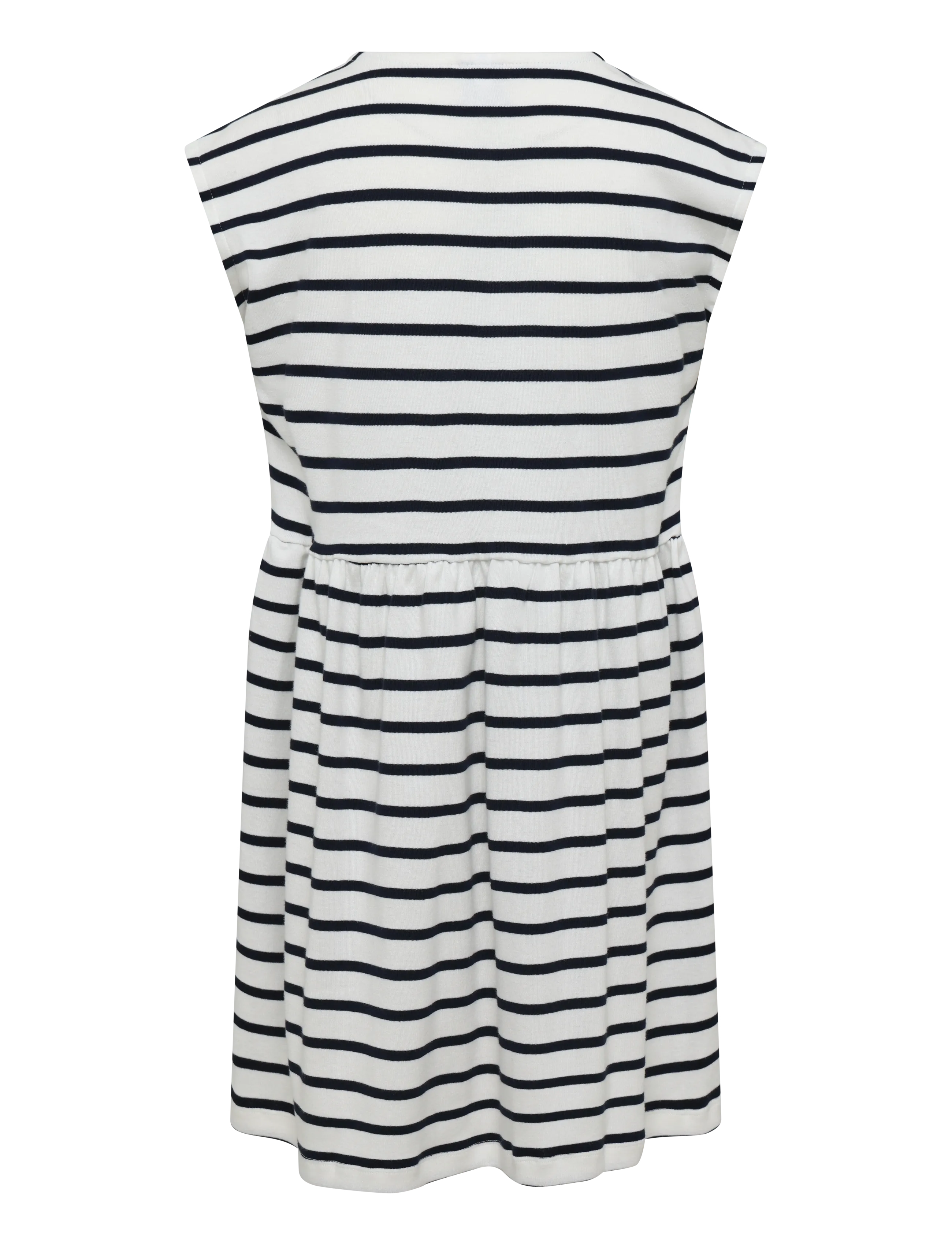 Petit Bateau - ROBES SM - marshmallow/smoking - 1