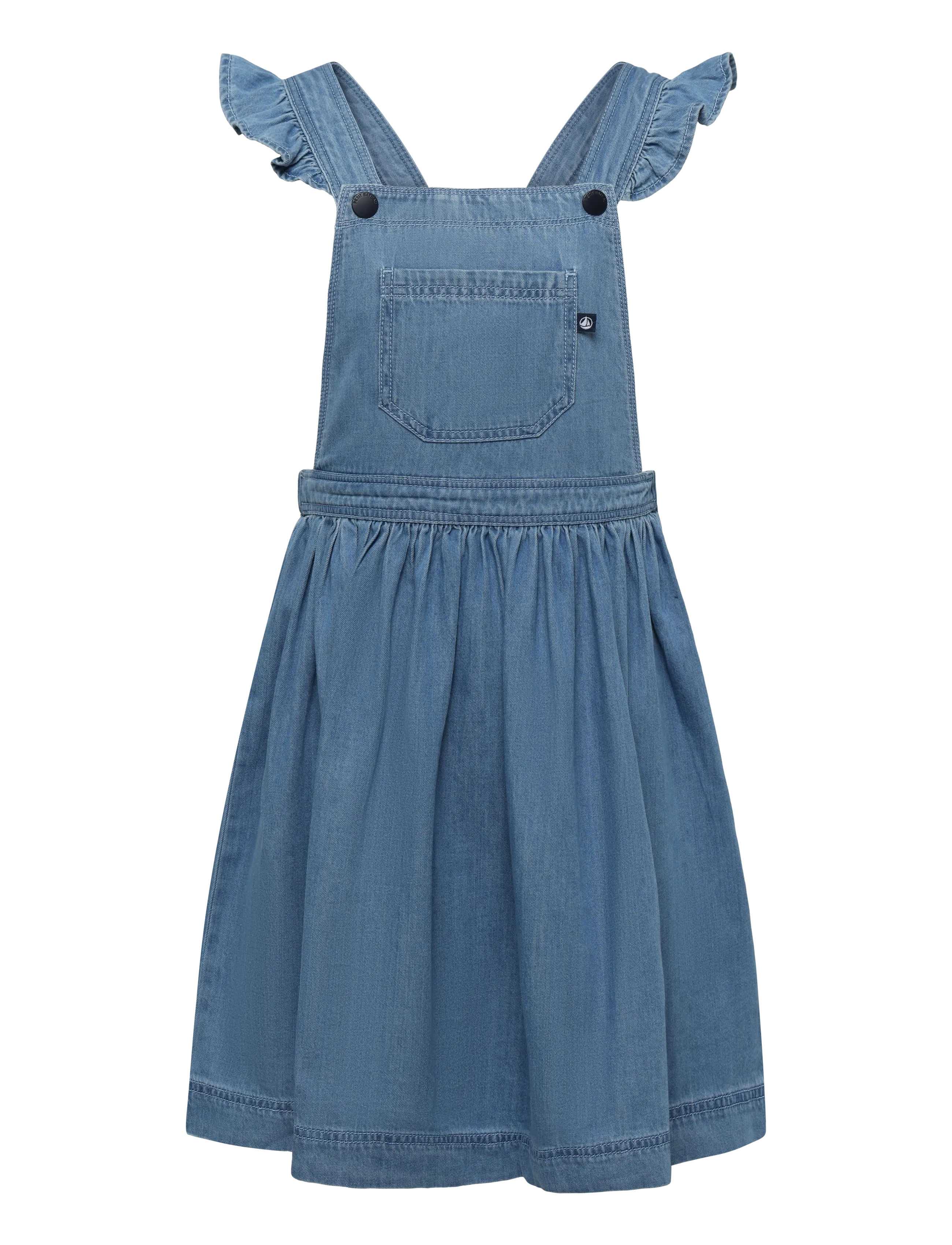Petit Bateau Robes Sm, 116, Casual Dresses, Blau - Sleeveless Kinder