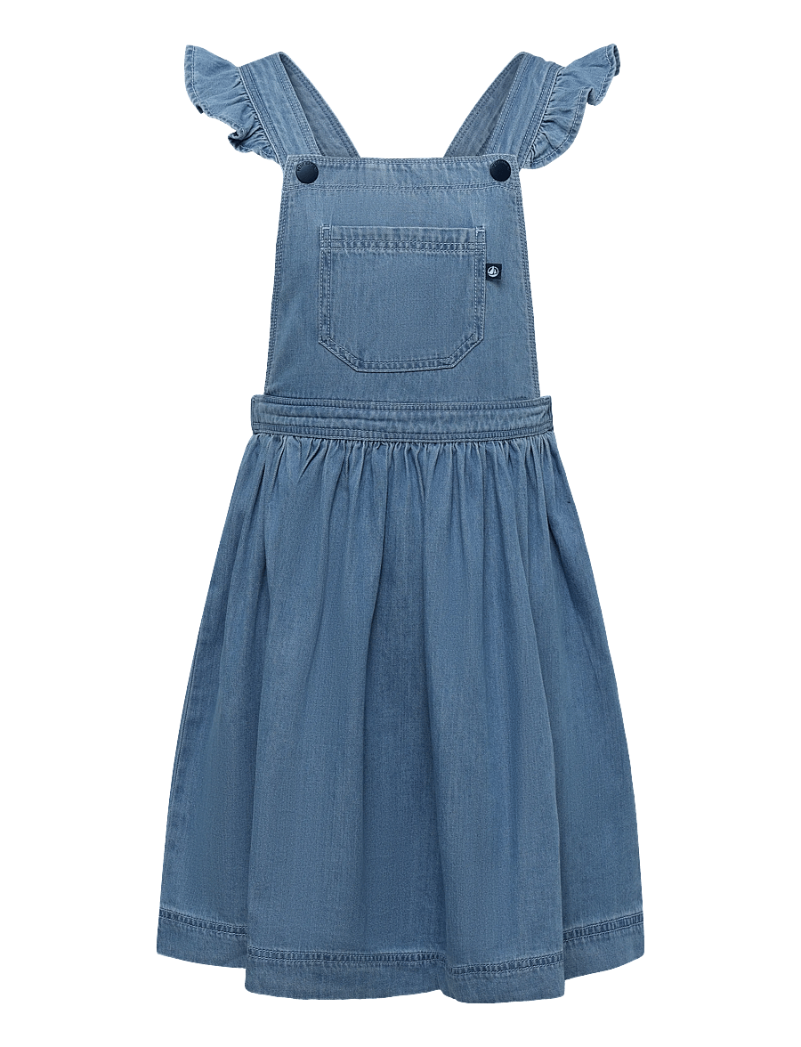 Petit Bateau - ROBES SM - Ärmellose freizeitkleider - denim clair - 0