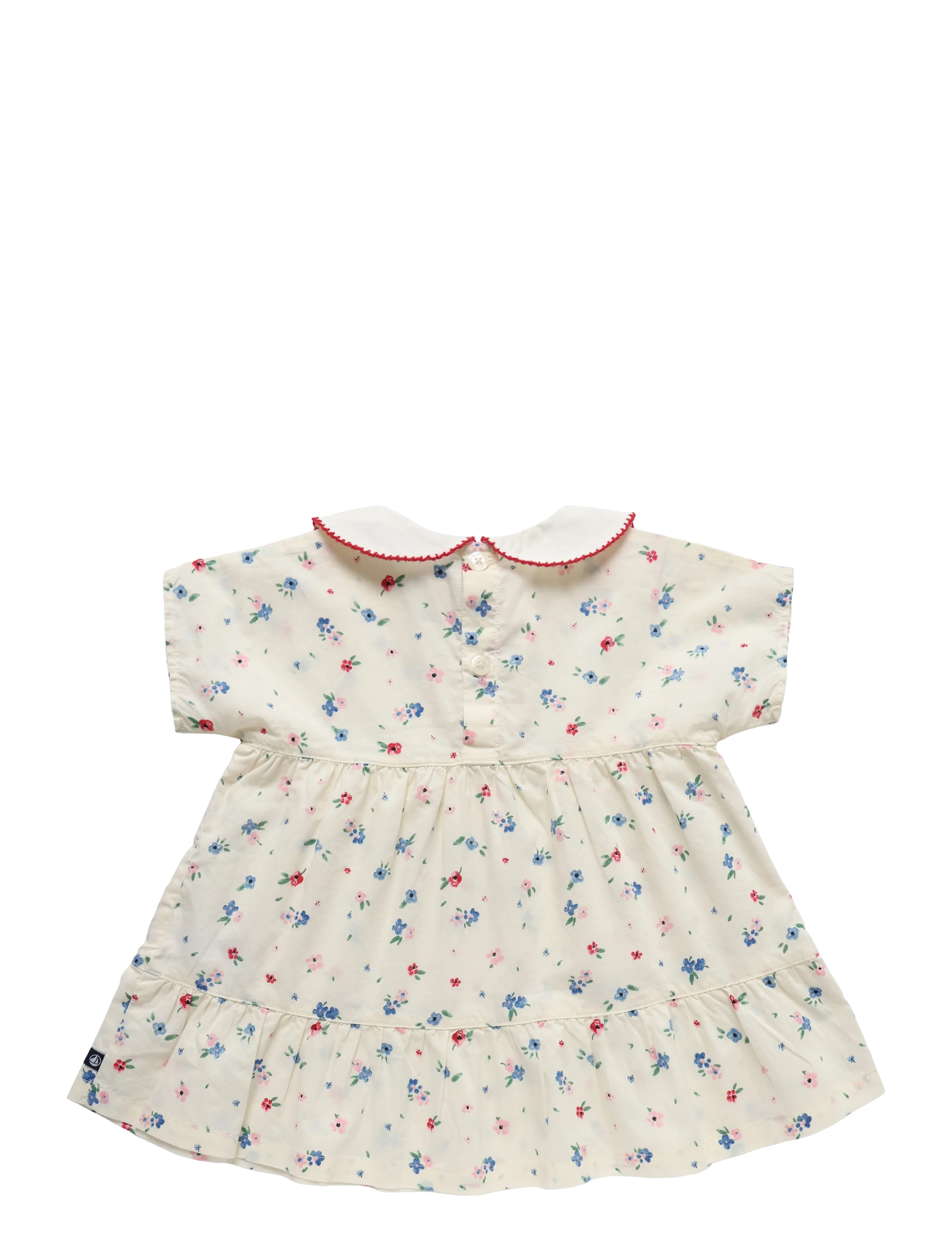 Petit Bateau - ROBES MC - marshmallow/multico - 1