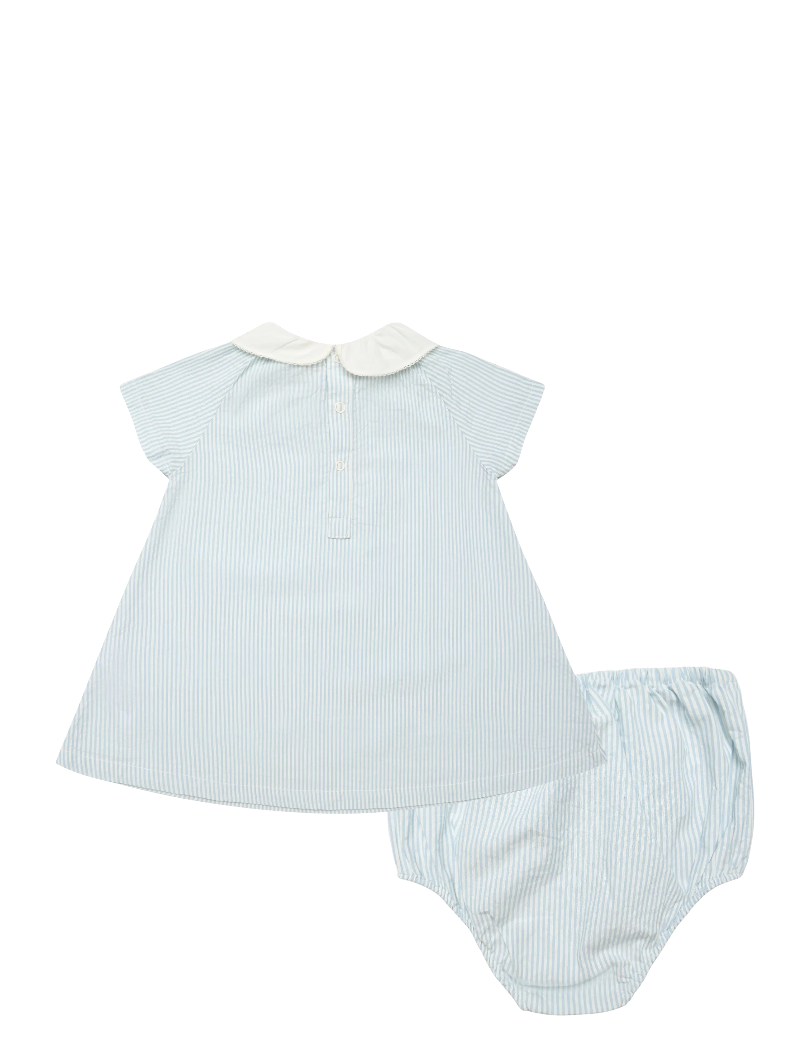 Petit Bateau - ROBES MC - sets mit kurzärmeligem t-shirt - marshmallow/flo - 1