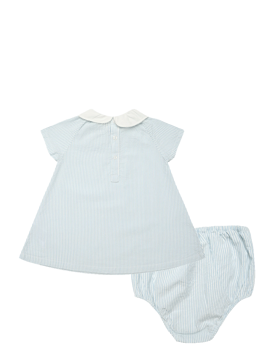 Petit Bateau - ROBES MC - sets mit kurzärmeligem t-shirt - marshmallow/flo - 1