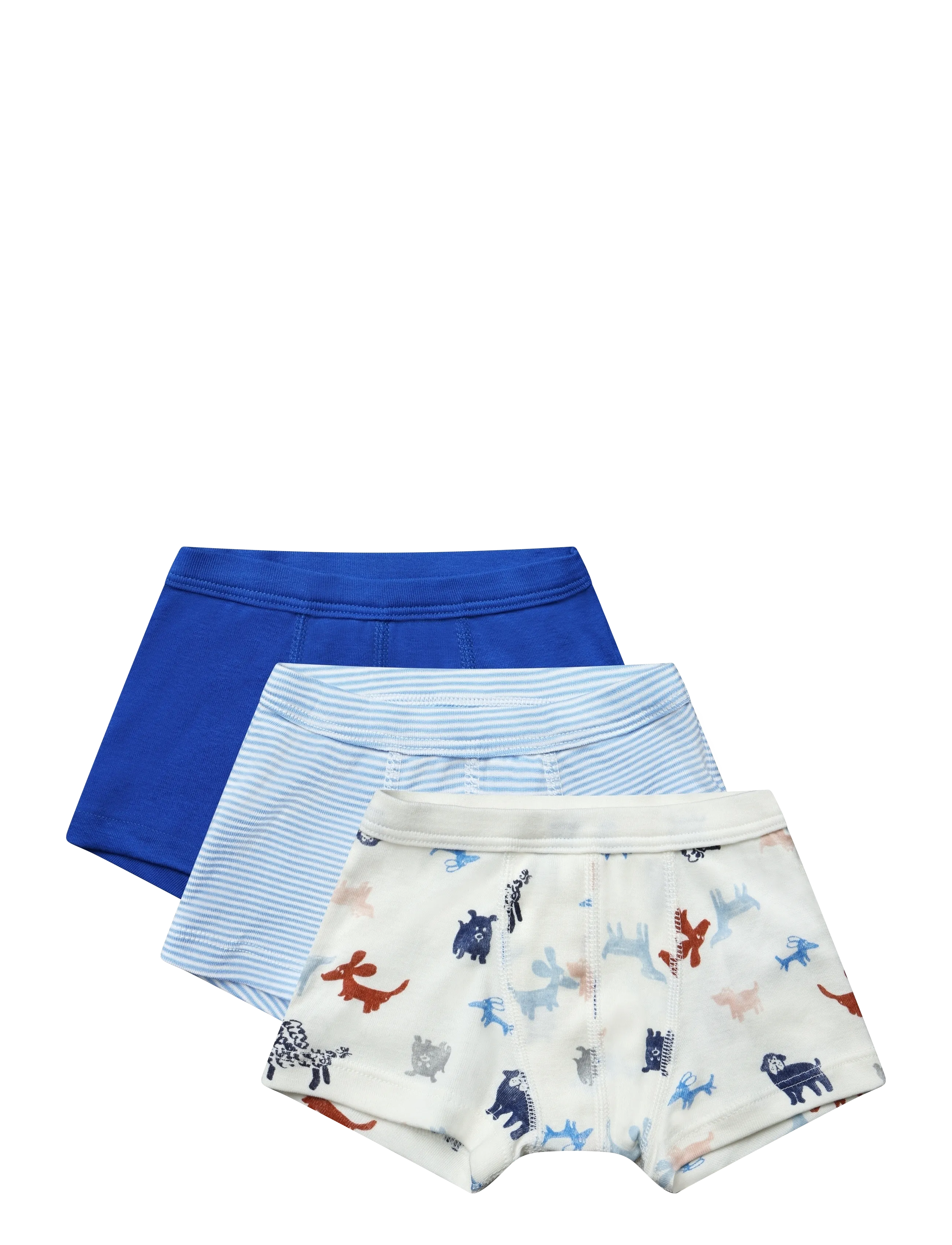 Petit Bateau Boxers, 104, Underwear, Blau - Underwear Sets, Kinder