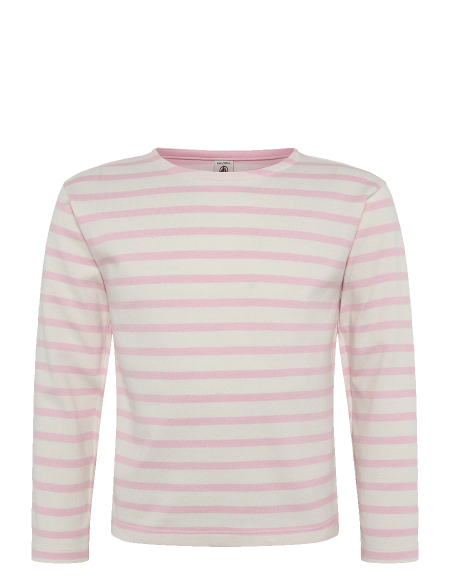Petit Bateau - SF MARINIERES - pikkade varrukatega t-särgid - milk/marquise - 0