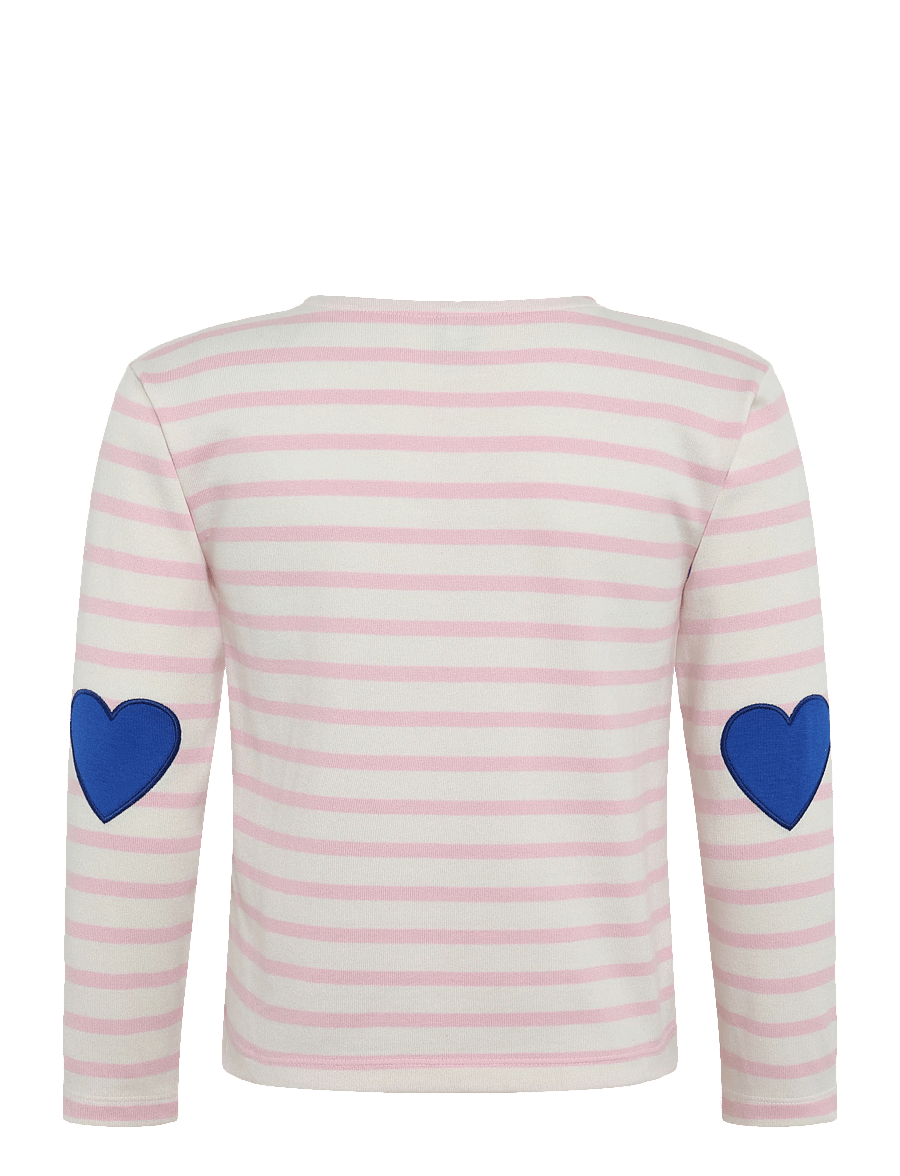 Petit Bateau - SF MARINIERES - pikkade varrukatega t-särgid - milk/marquise - 1