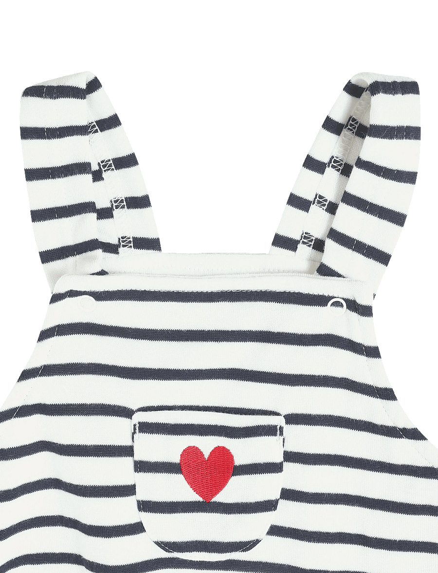 Petit Bateau - ENSEMBLE LONG - sets mit body - marshmallow/smoking - 3