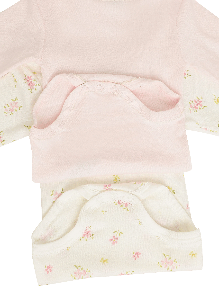 Petit Bateau - SF BODIES US ML - långärmade bodies - variante 1 - 3