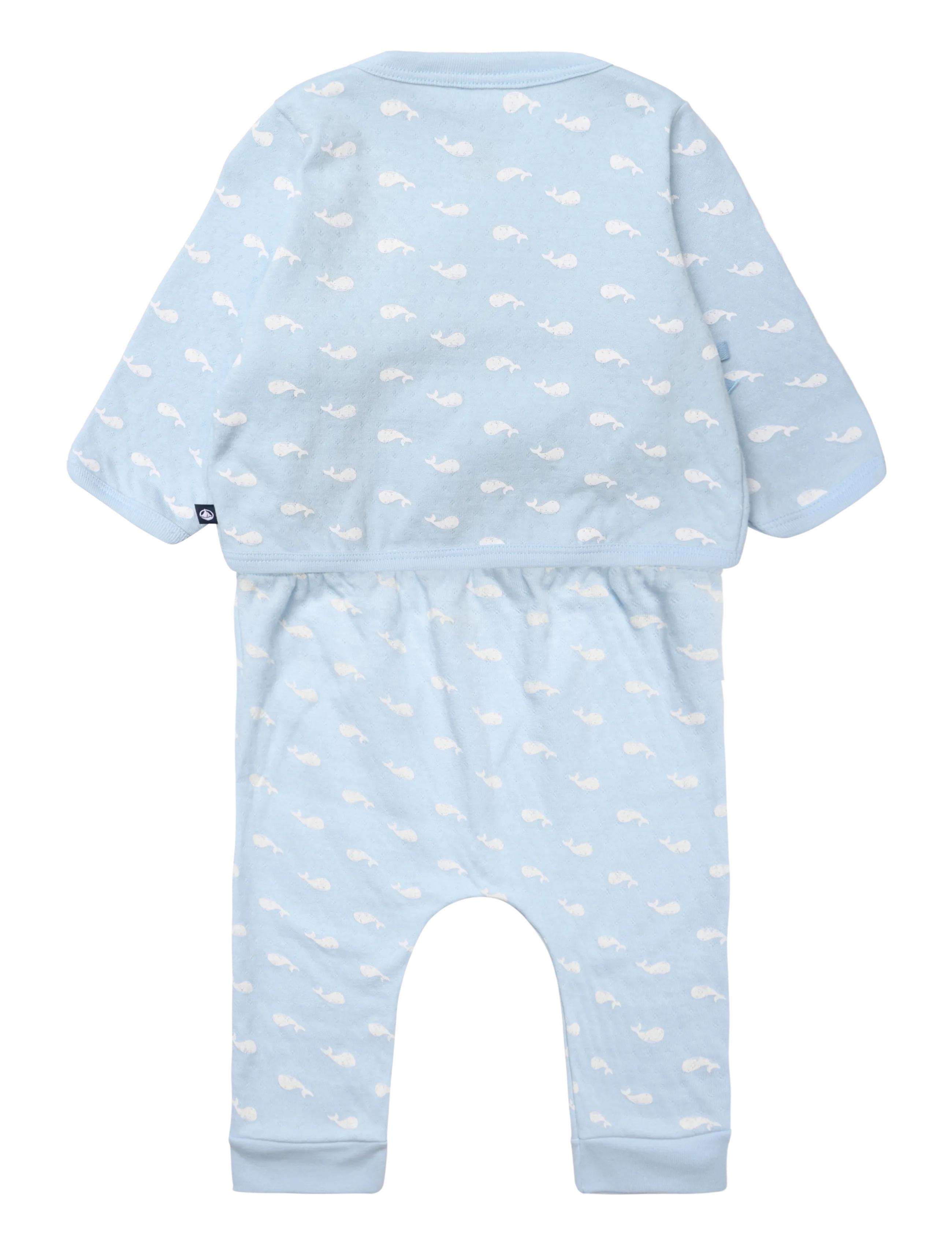 Petit Bateau - ENSEMBLE LONG - sets mit langärmeligem t-shirt - toudou/milk - 1