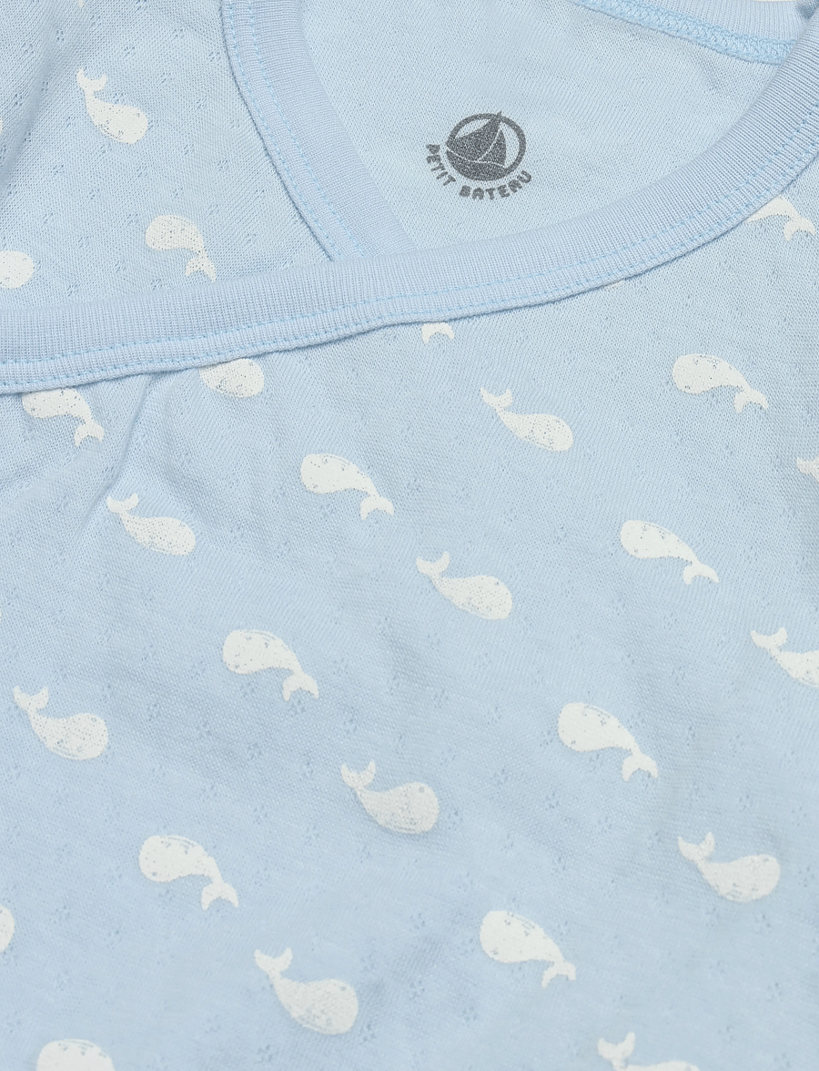 Petit Bateau - ENSEMBLE LONG - sets mit langärmeligem t-shirt - toudou/milk - 2