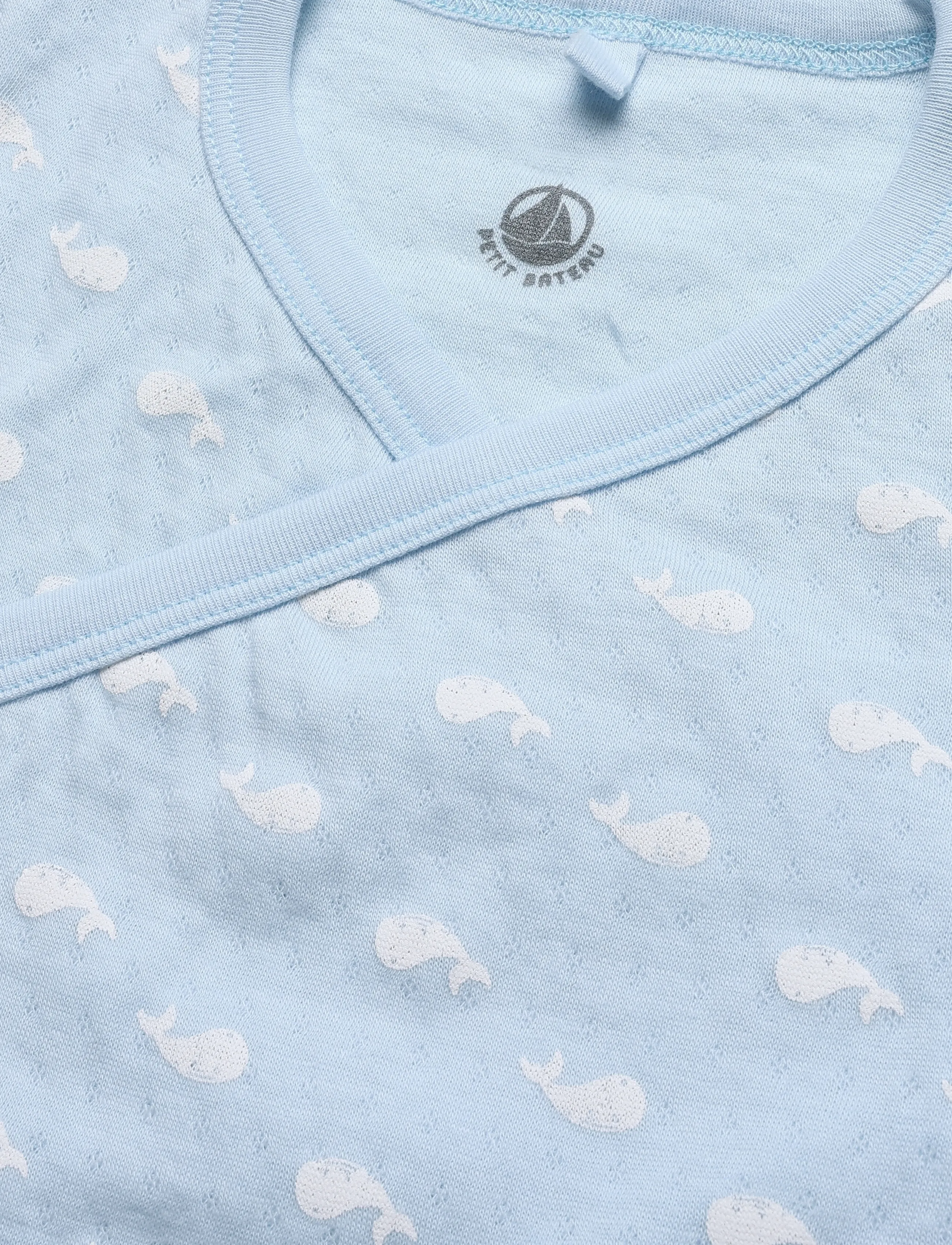 Petit Bateau - ENSEMBLE LONG - laveste priser - toudou/milk - 2