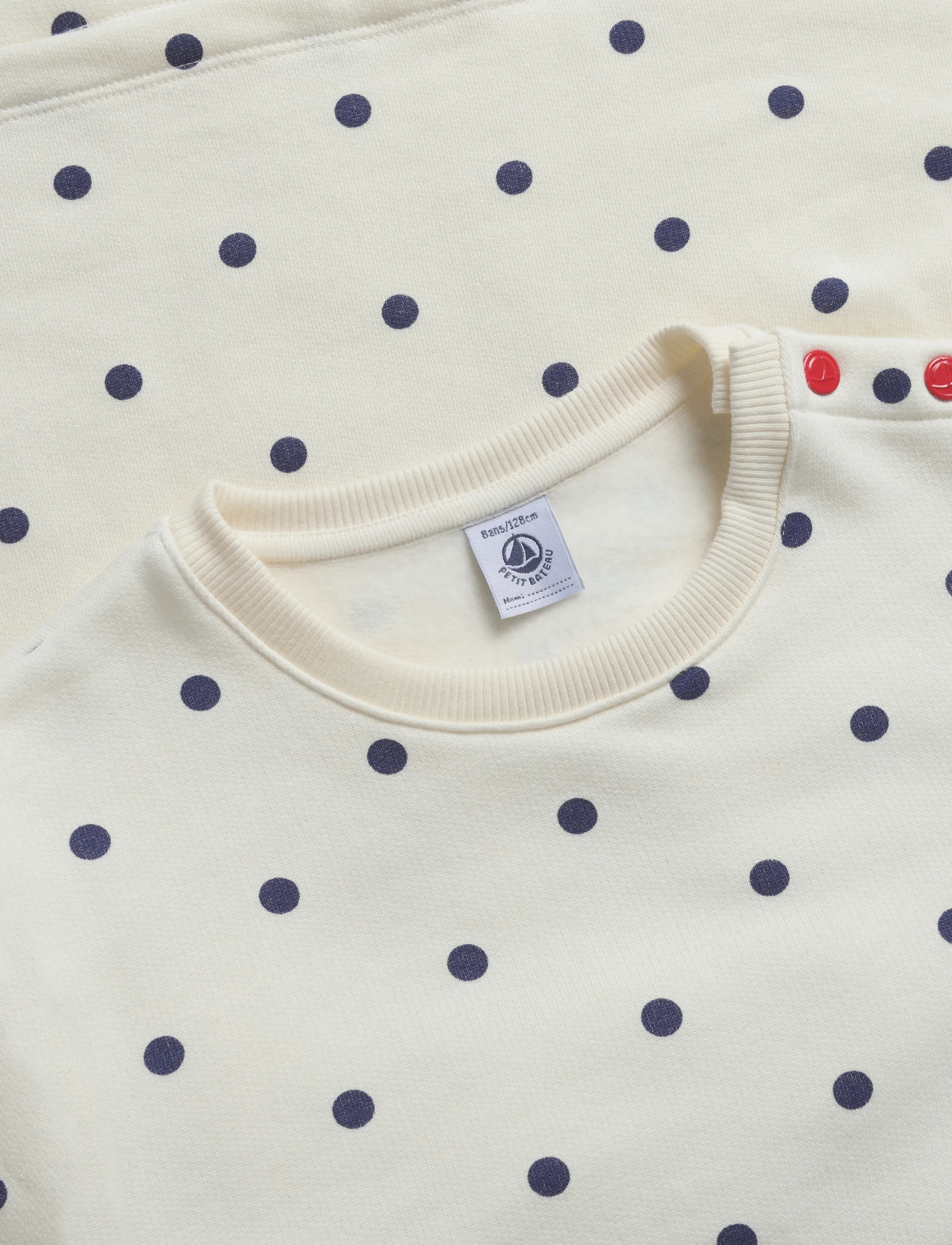Petit Bateau - ROBES ML - milk/soir - 2